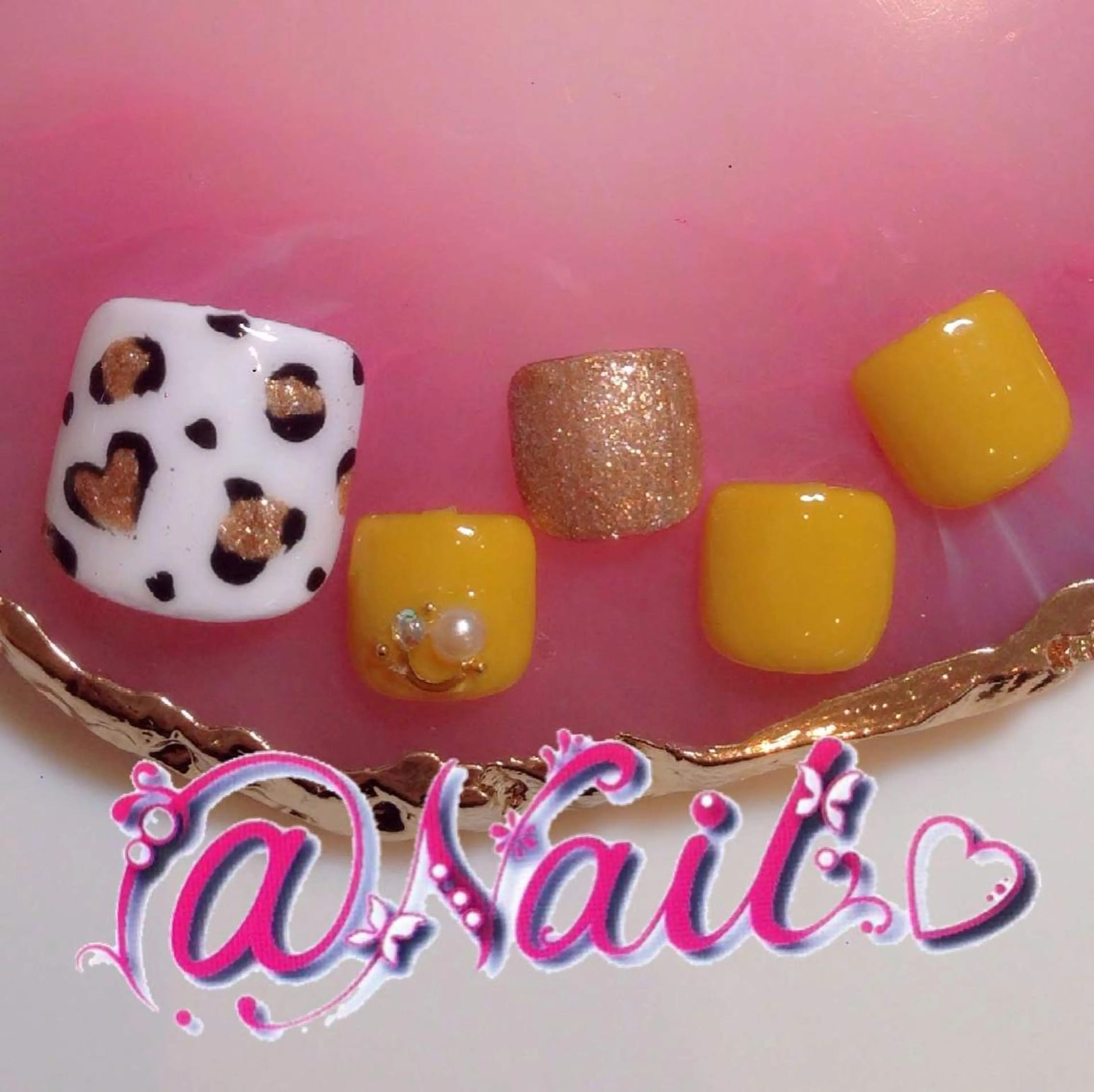 ネイル ネイルチップ 小尾 栞のネイルデザイン