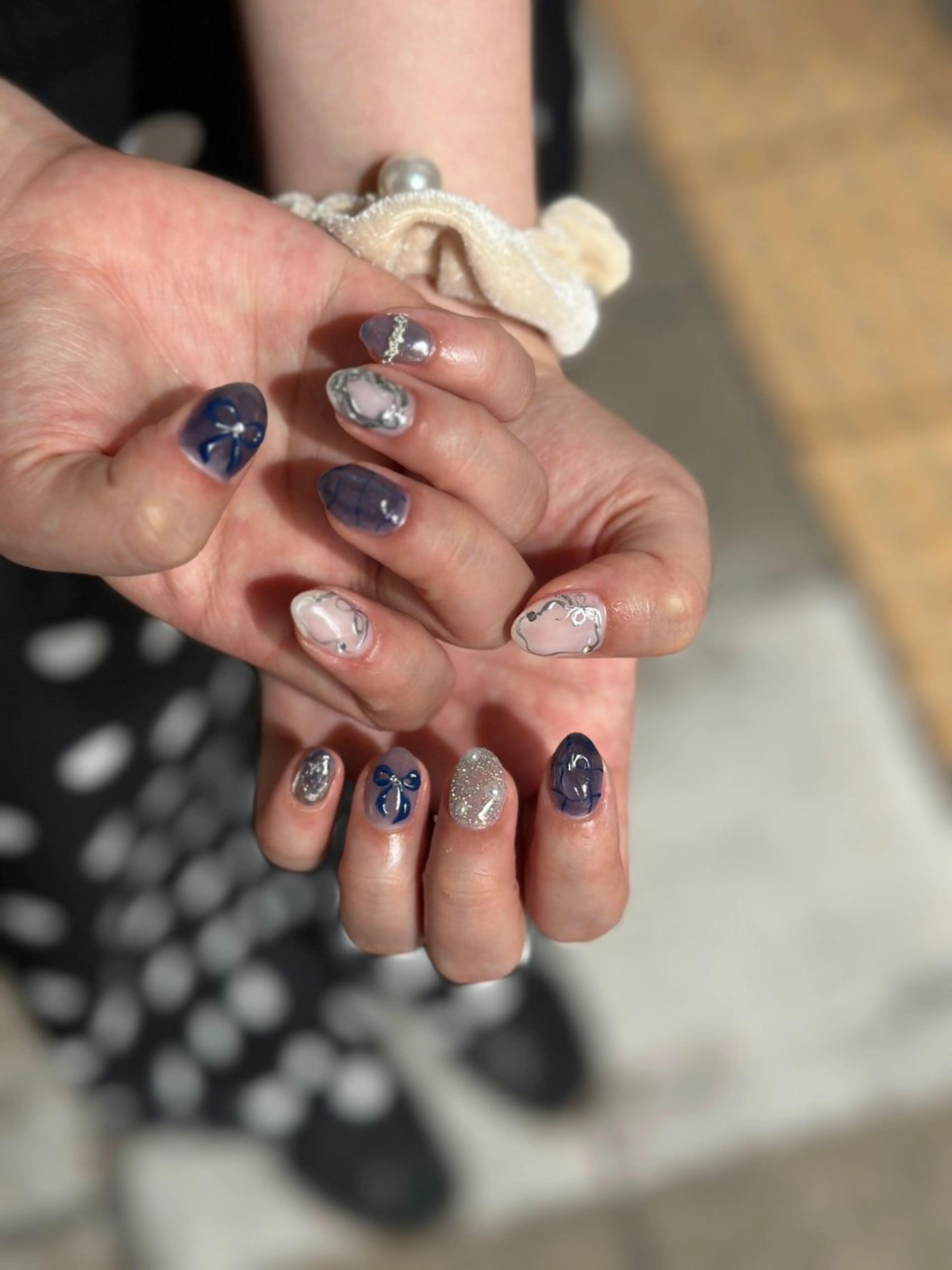 ネイル ハンドネイル nailsalon ∞ ﾐｶﾅﾙ ∞のネイルデザイン