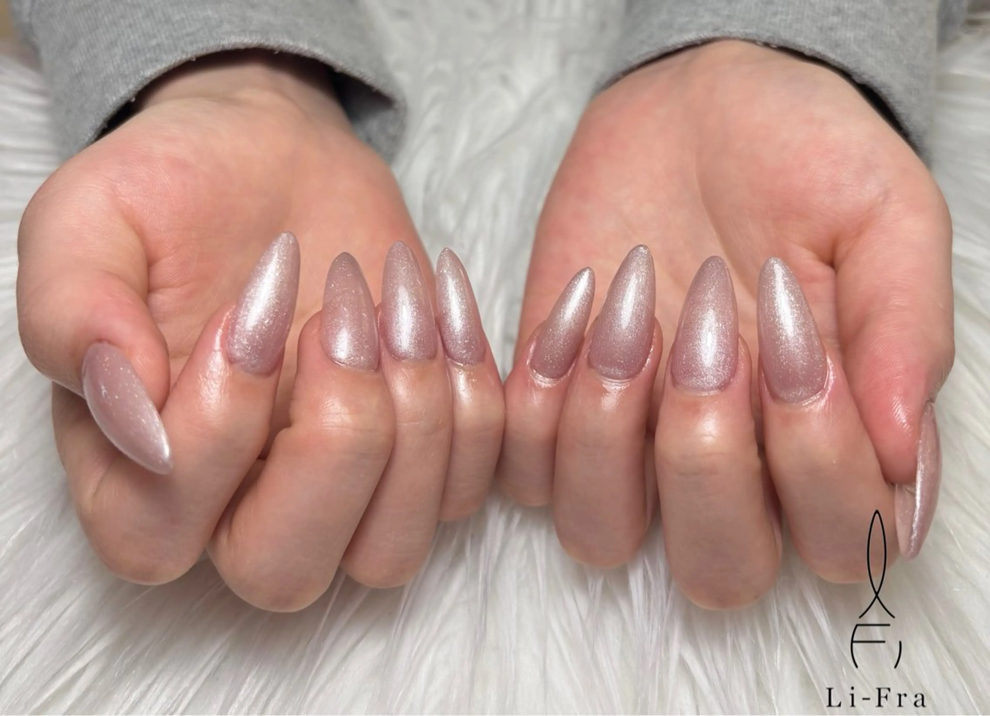 ネイル ハンドネイル lifra MOKAのネイルデザイン