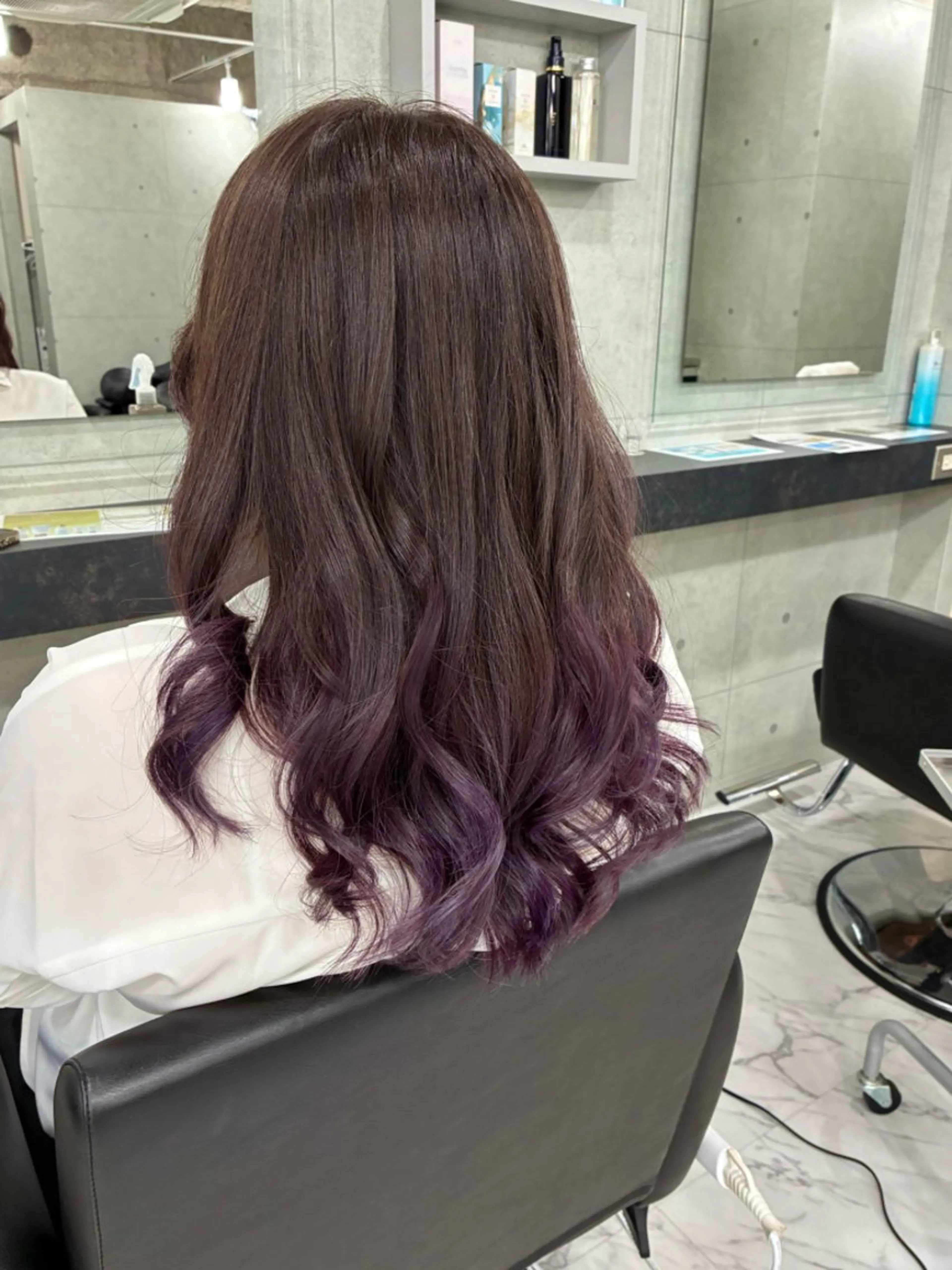 ロング カラー ブリーチ カット ヘアカラー トリートメント Endearing所属・Endearing 北澤那未🌟銀座のヘアスタイル