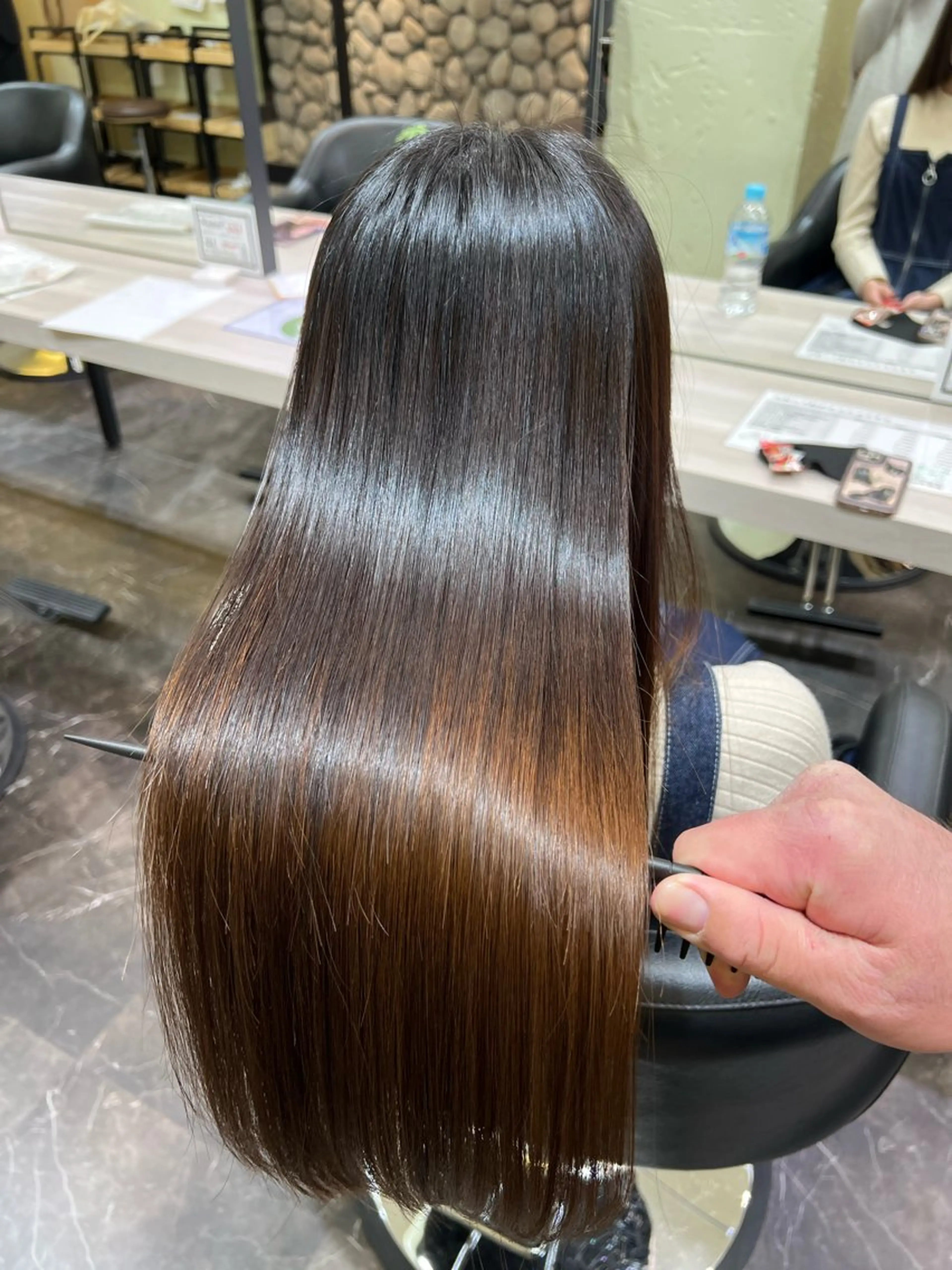 ロング 髪質改善 縮毛矯正 【髪質改善】 yuukiのヘアスタイル