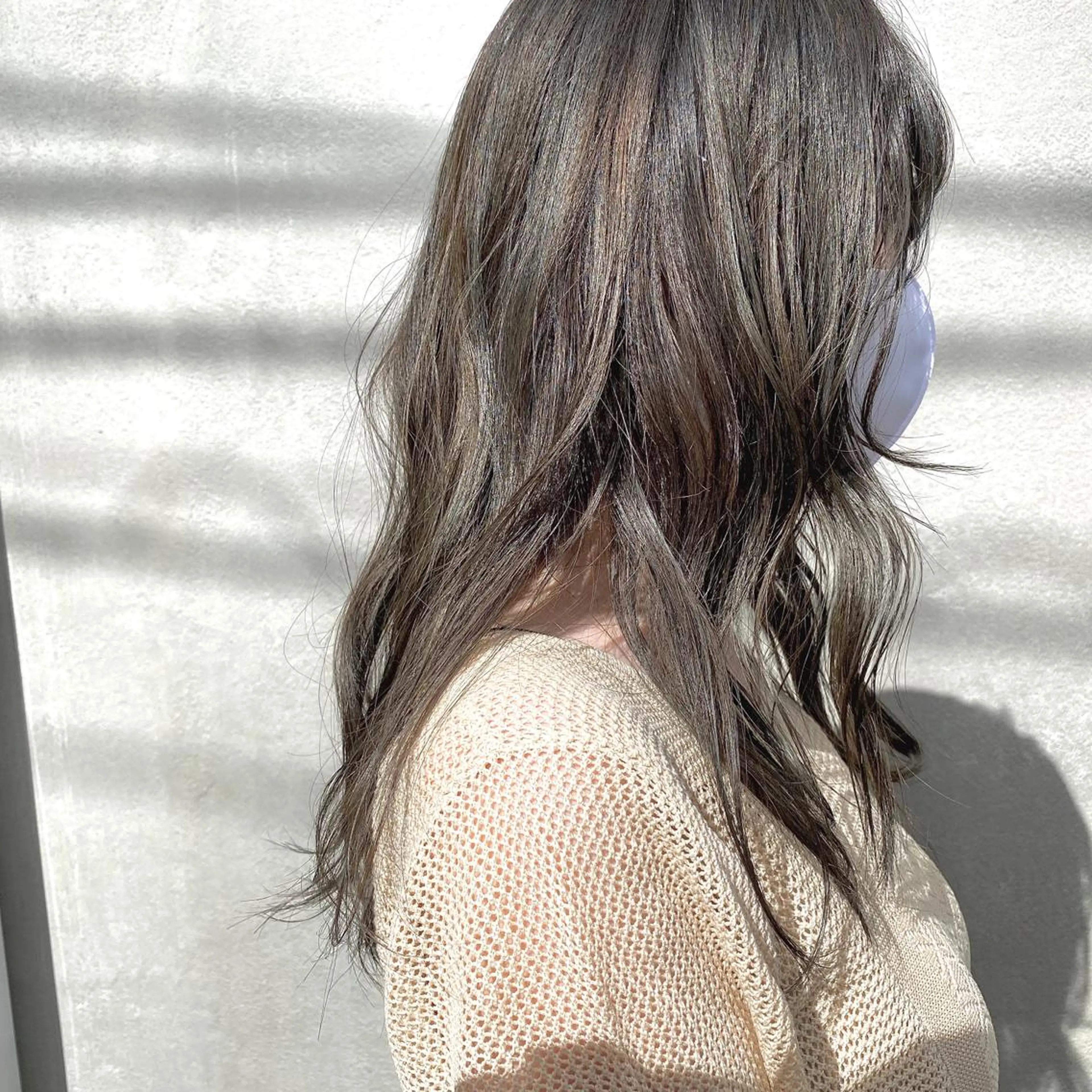 セミロング カラー パーマ ヘアアレンジ カット ヘアカラー トリートメント ヘッドスパ 【ダメージレス施術】 【透明感】北村 拓也のヘアスタイル