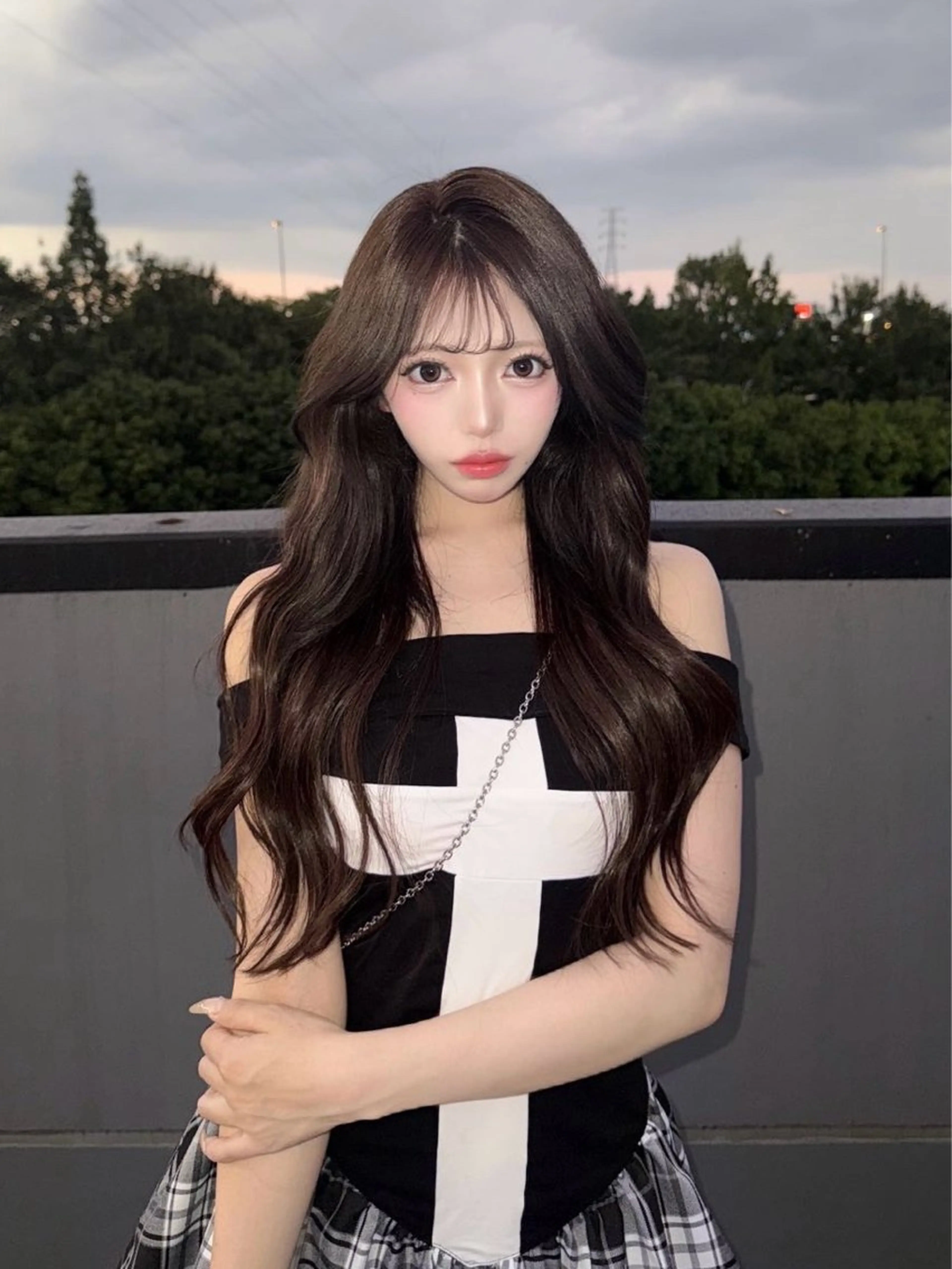 ロング カラー ヘアカラー トリートメント 韓国ヘア🇰🇷 RYOTAのヘアスタイル