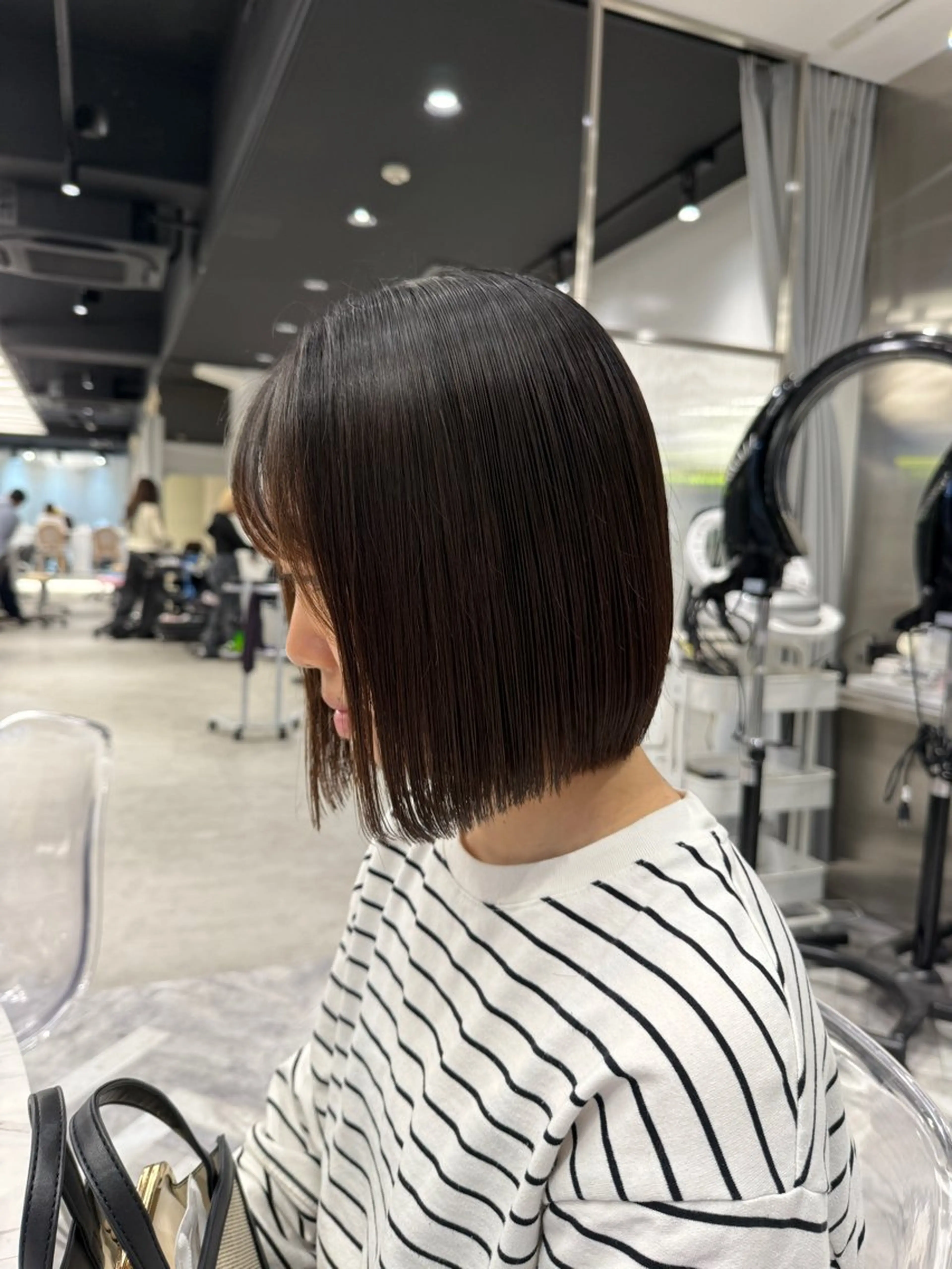 ショート カラー ヘアカラー トリートメント 透明感ツヤカラー/ アイリスト/ゆきなのマツエク・マツパデザイン