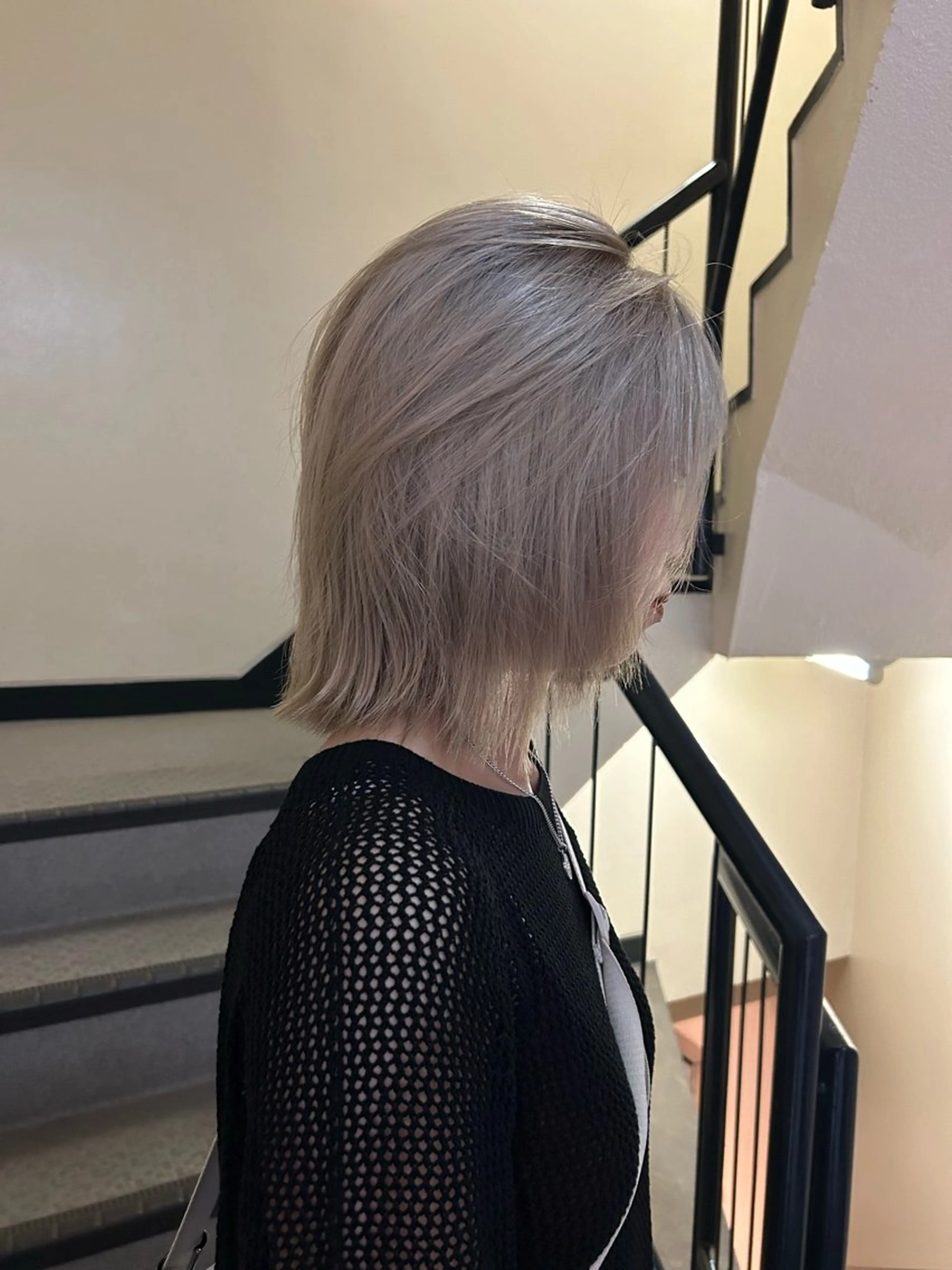 ミディアム カラー ☕️結【suii.】 ボブ/ヘアセット☕️のヘアスタイル