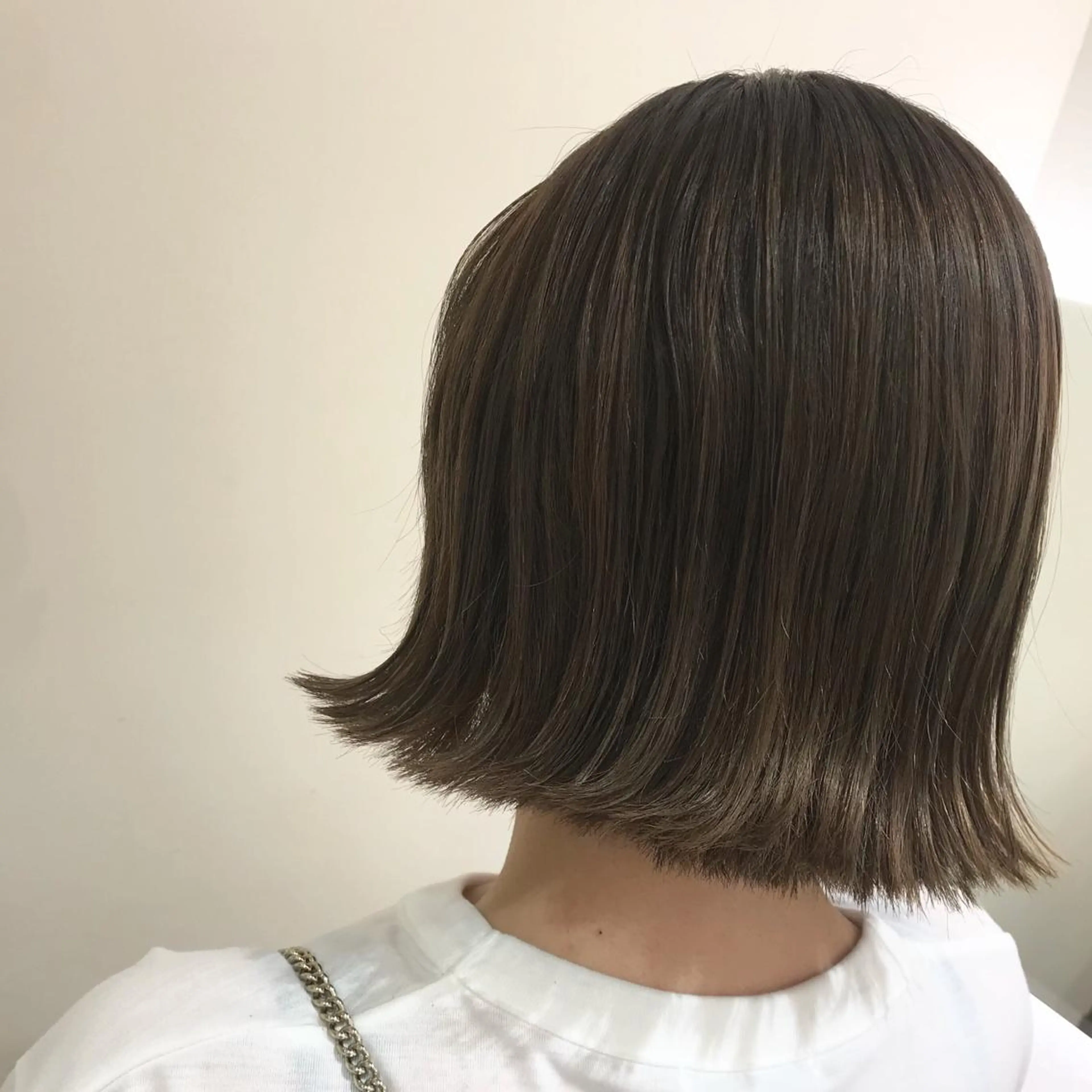 ショート カラー 銀座メンズ専門🖤 小島奈々のヘアスタイル