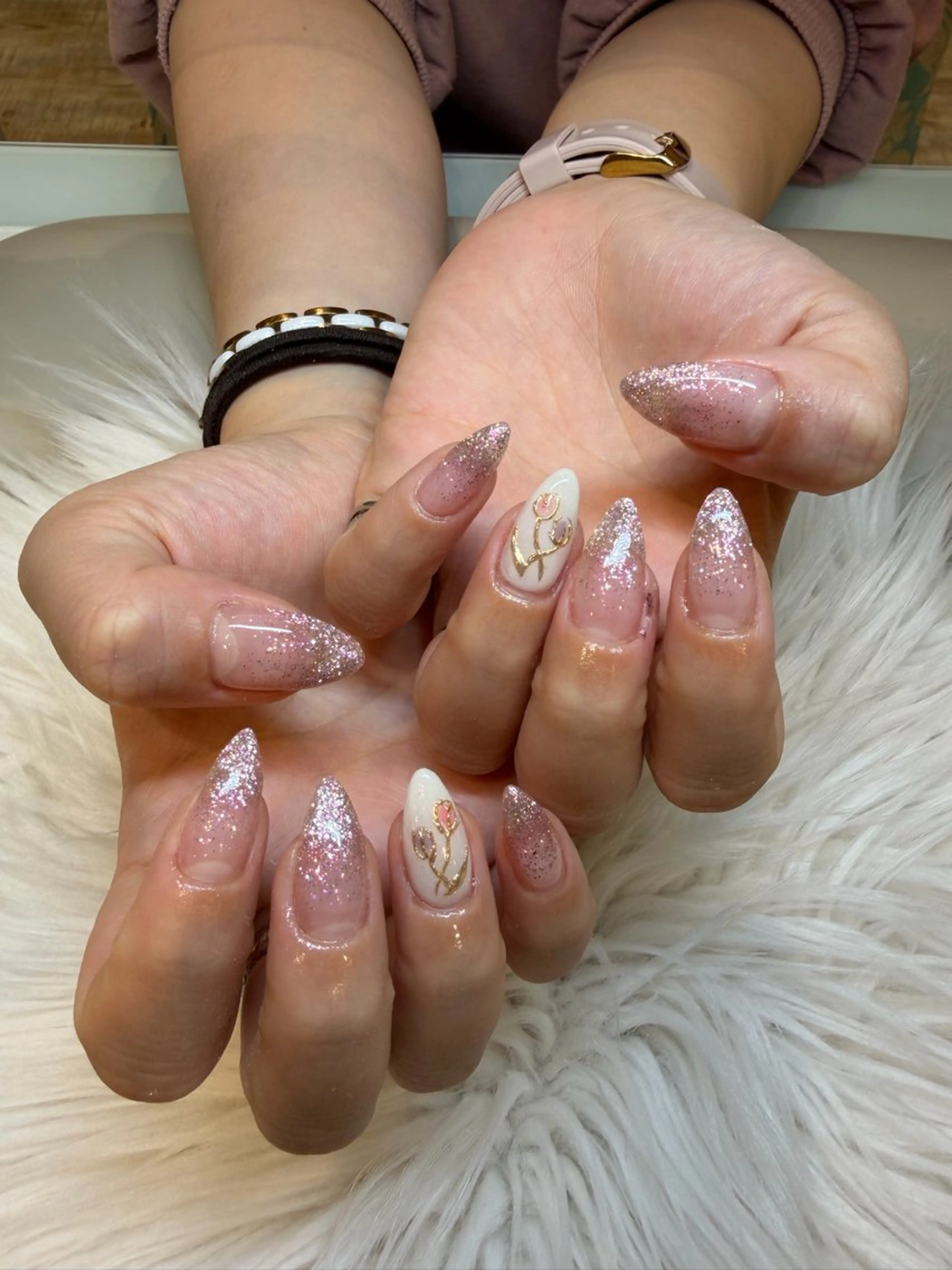 ネイル ハンドネイル ラサンセリテ YURIKAのネイルデザイン