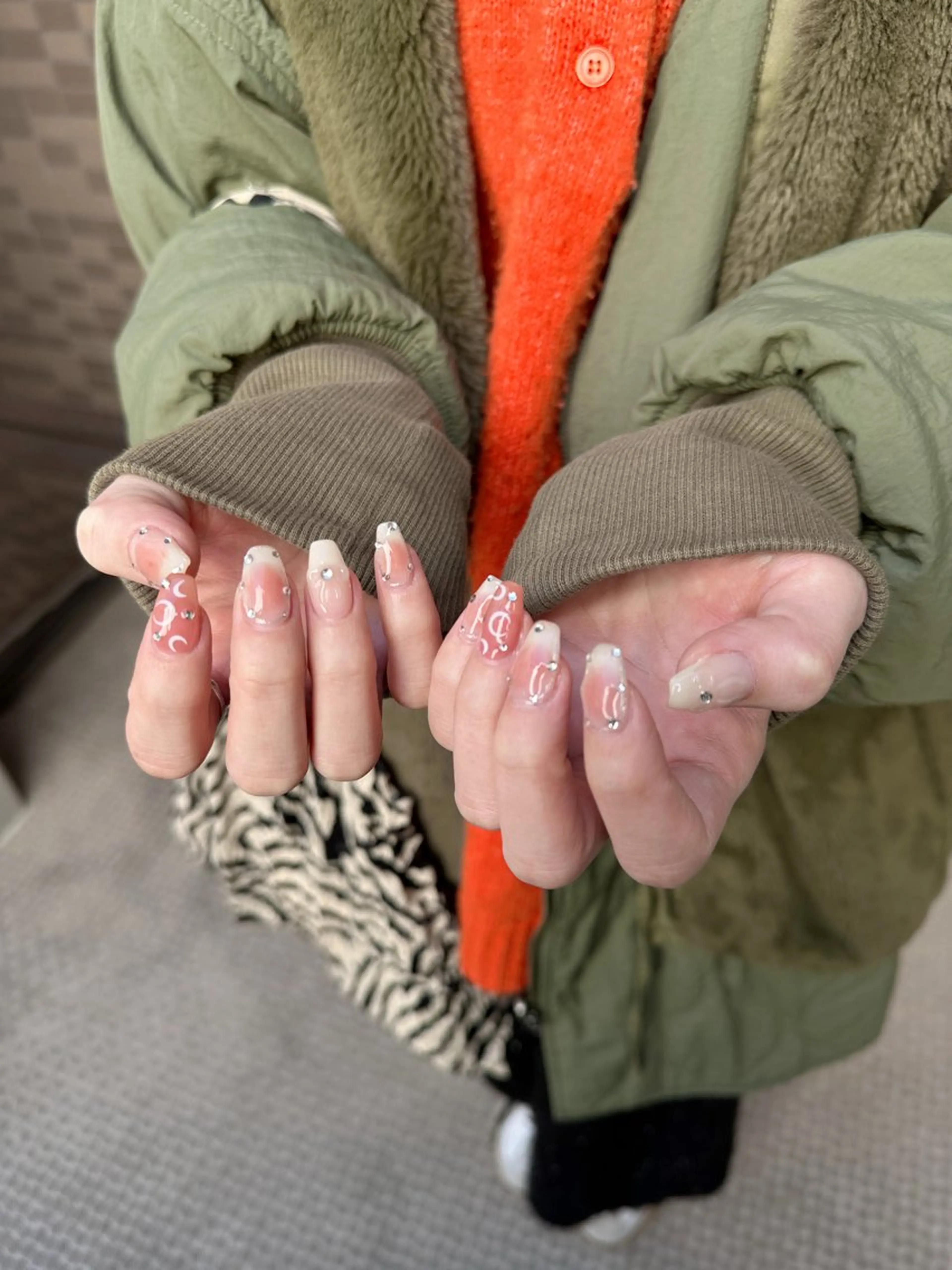 ネイル チークネイル ハンドネイル 韓国ネイル♡ mimyのネイルデザイン