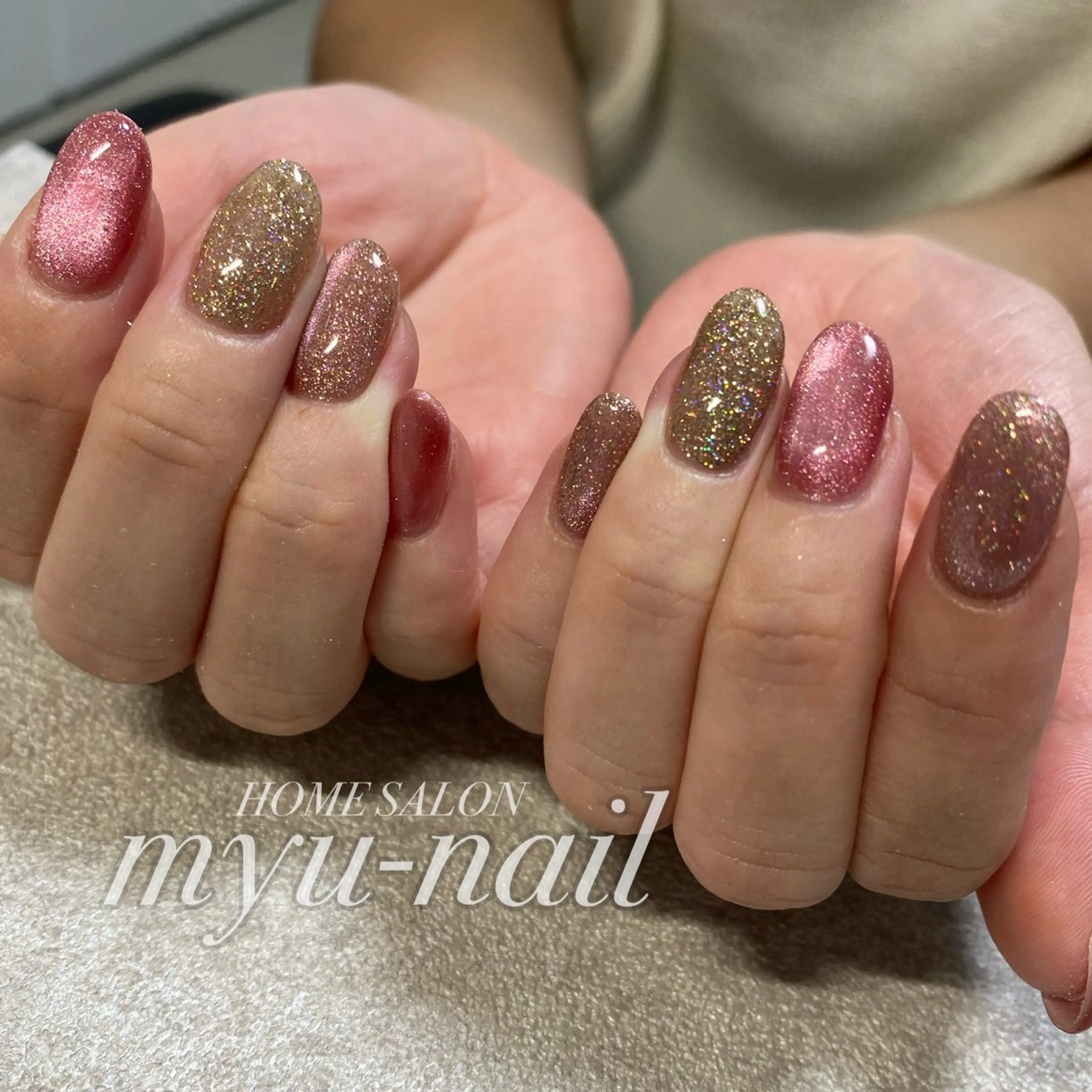 ネイル ホームサロン myu-nailのネイルデザイン