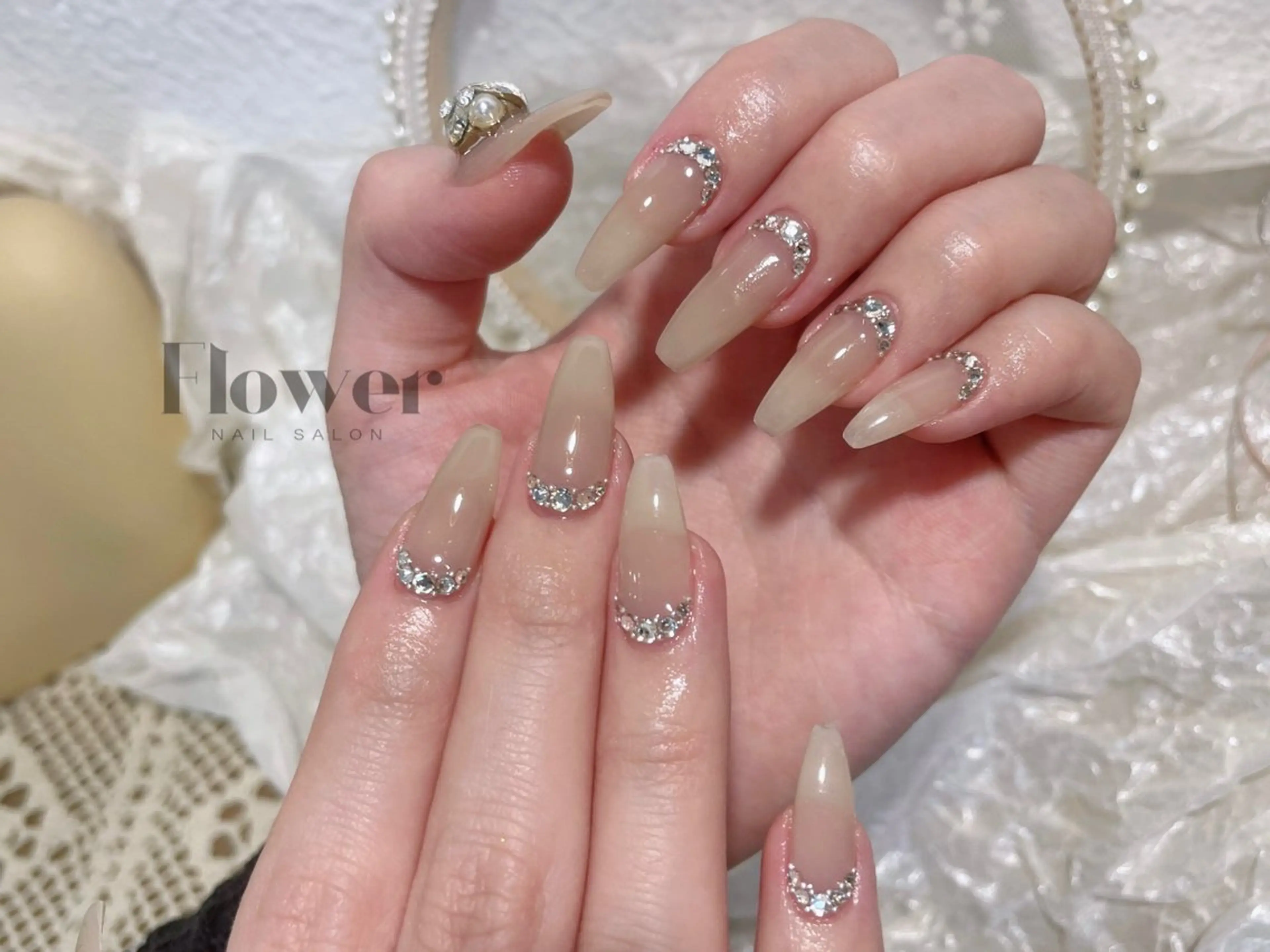 ネイル ハンドネイル Flower nailのネイルデザイン
