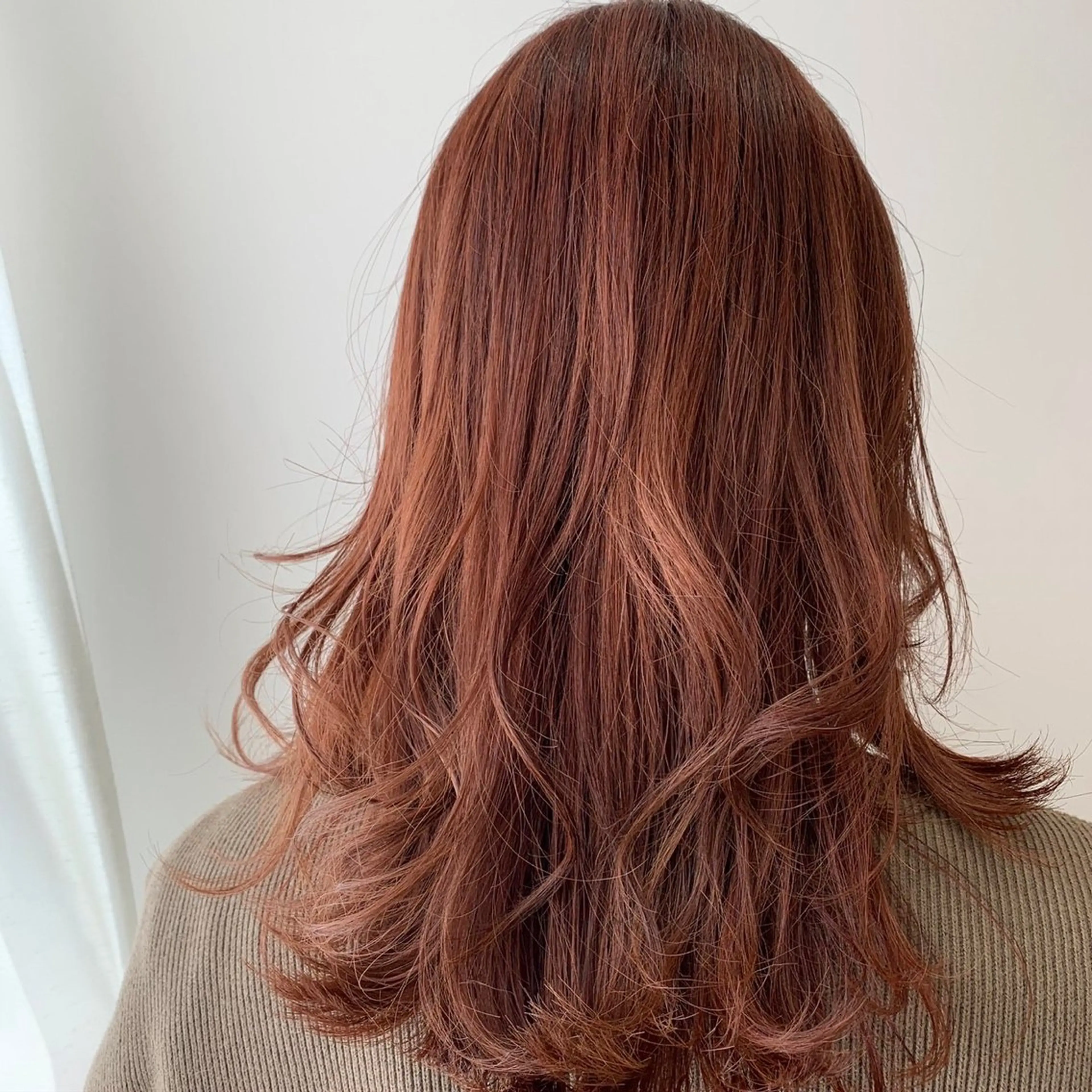 カラー ヘアカラー ボブ🍊暖色カラー 浅草【Bob美容師】のヘアスタイル