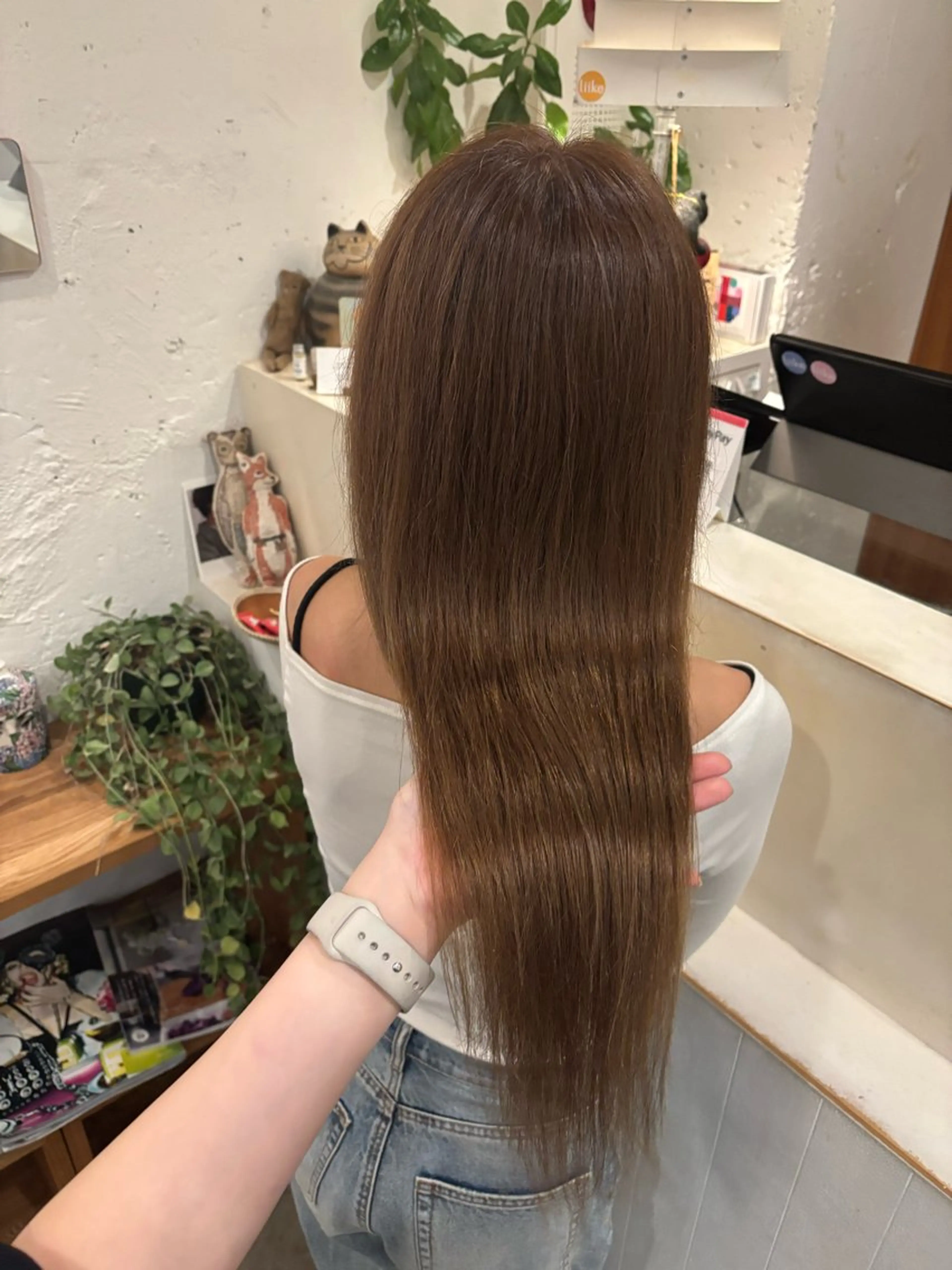 カラー ベージュカラー ヘアカラー Liike所属・🎀透明感カラー🎀 Yurinoのヘアスタイル