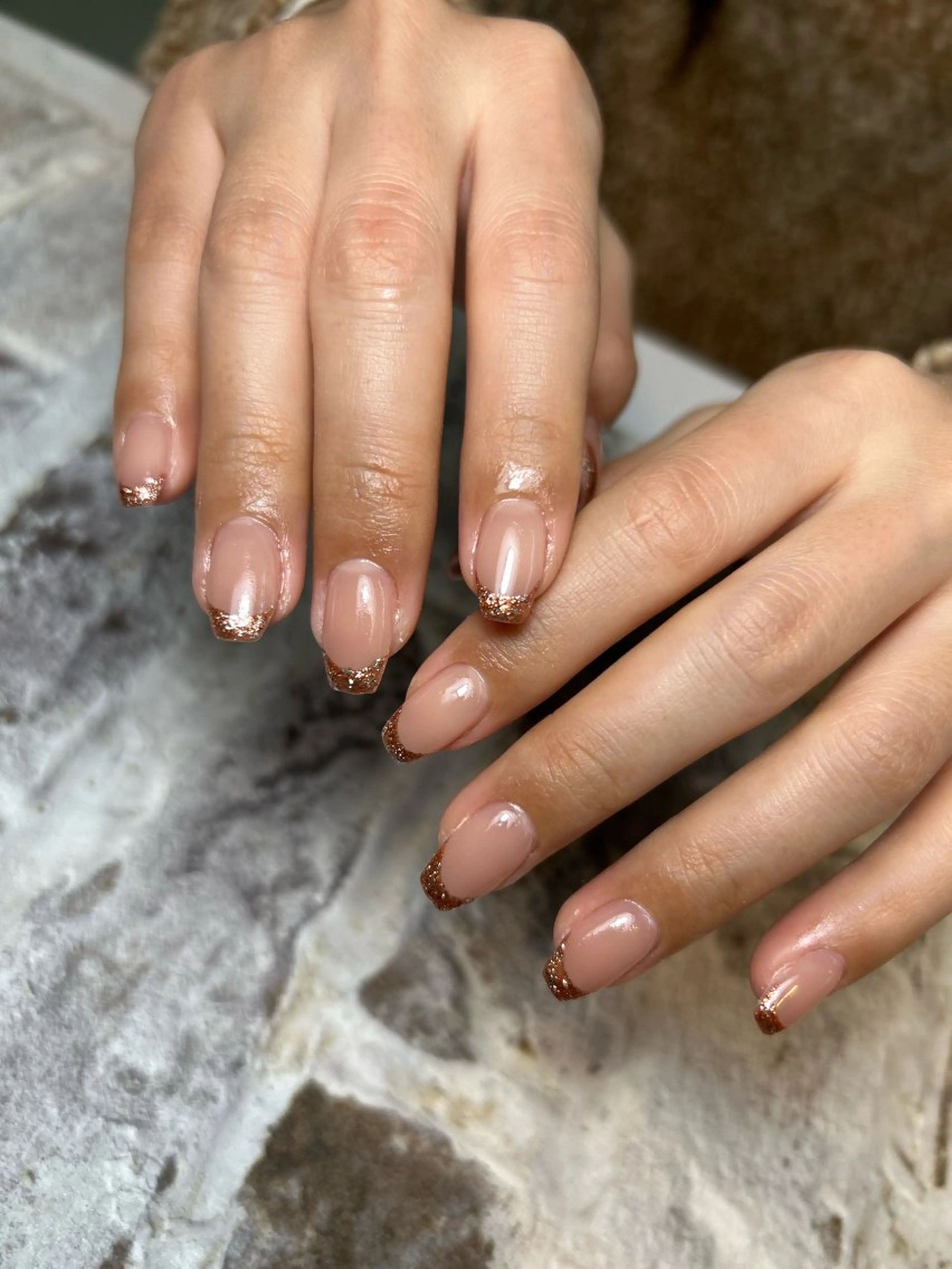 ネイル フレンチネイル ネイルサロンmuumii所属・東十条muumii ネイルまつ毛のネイルデザイン