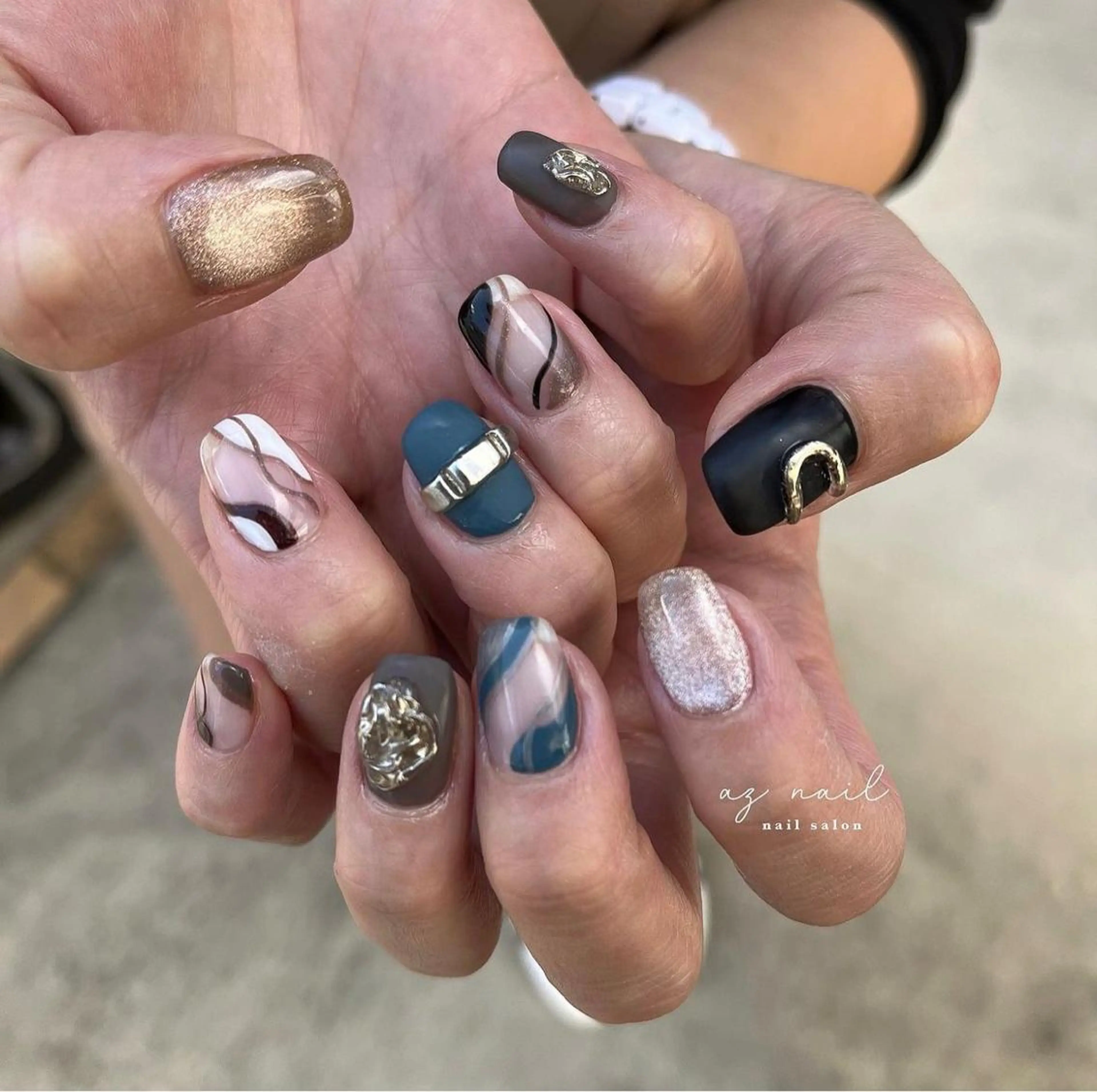 ネイル 井上 梓のネイルデザイン