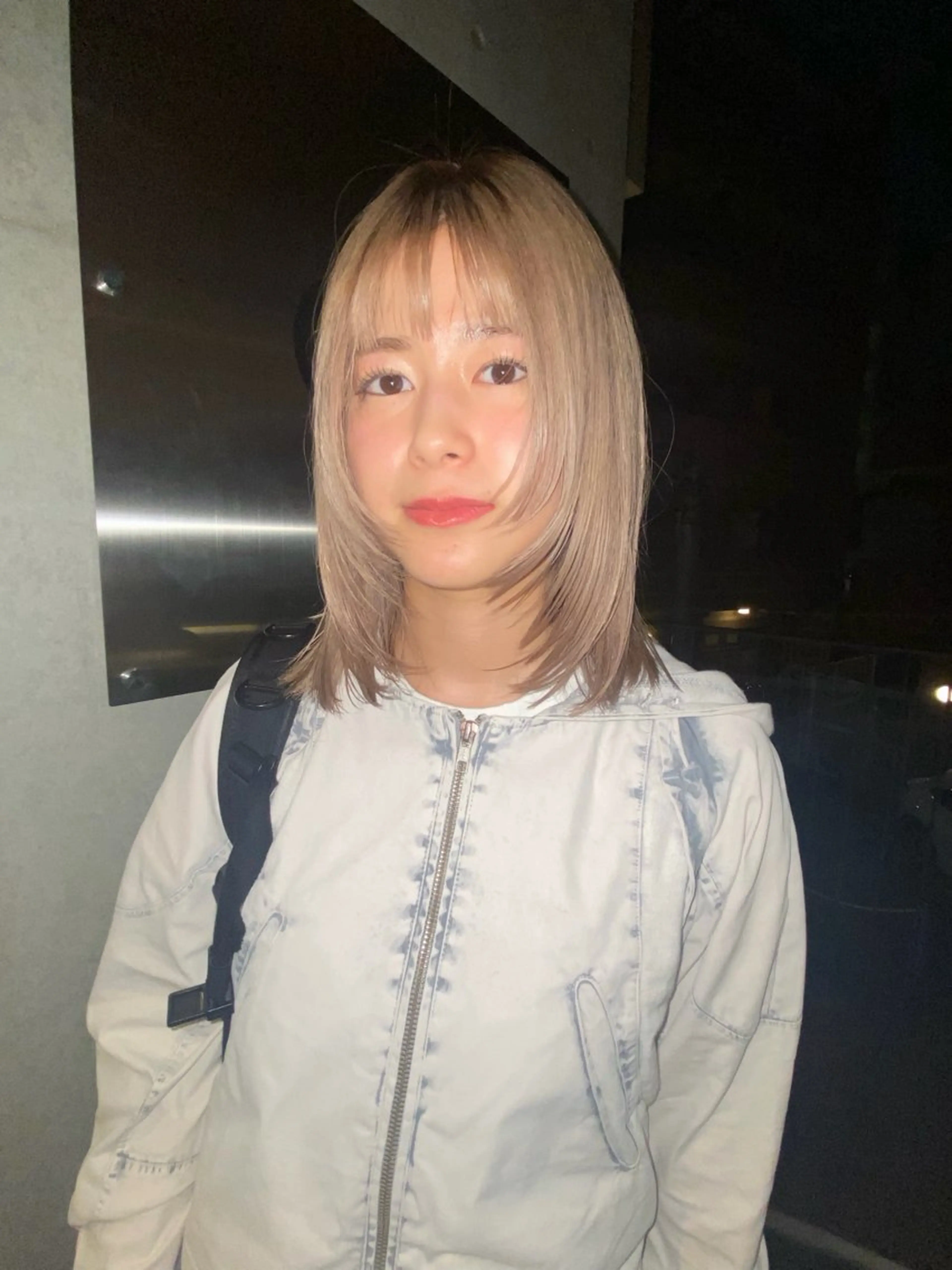 ミディアム YUUKI/ウルフ .ボブパーマのヘアスタイル