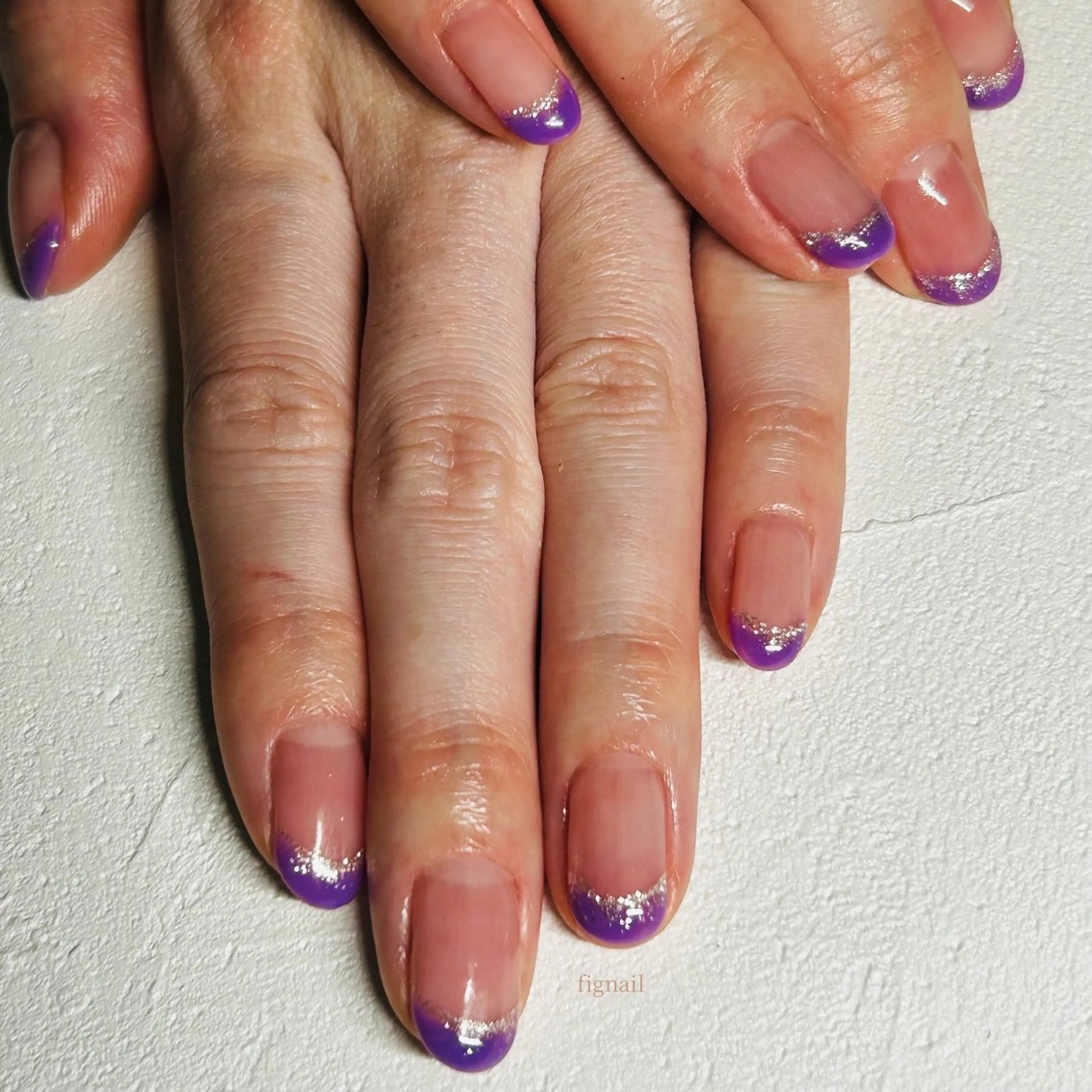 ハンドジェル　フレンチ(オフなし)の写真