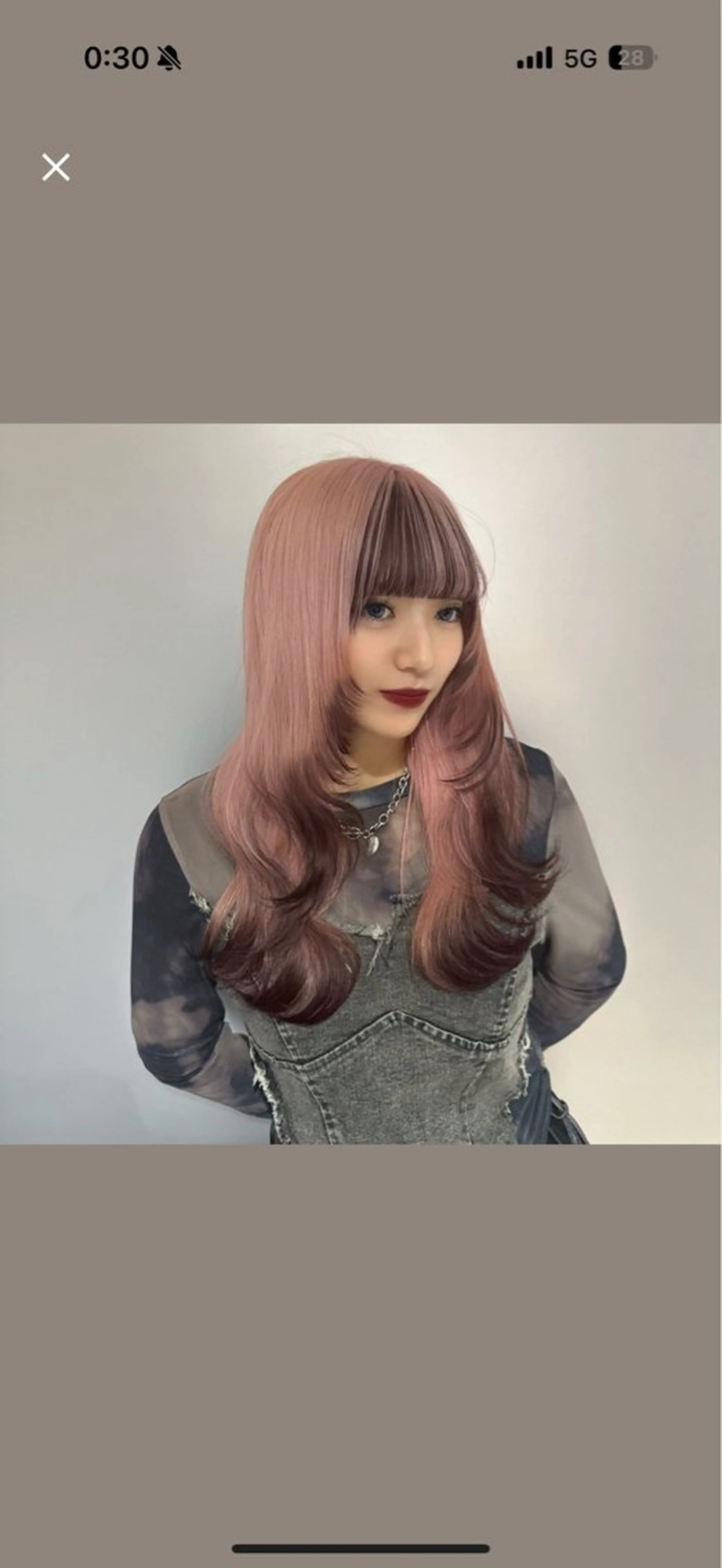 セミロング カラー カット ヘアカラー トリートメント レイヤー×艶髪特化 マネージャー安藤光司のヘアスタイル