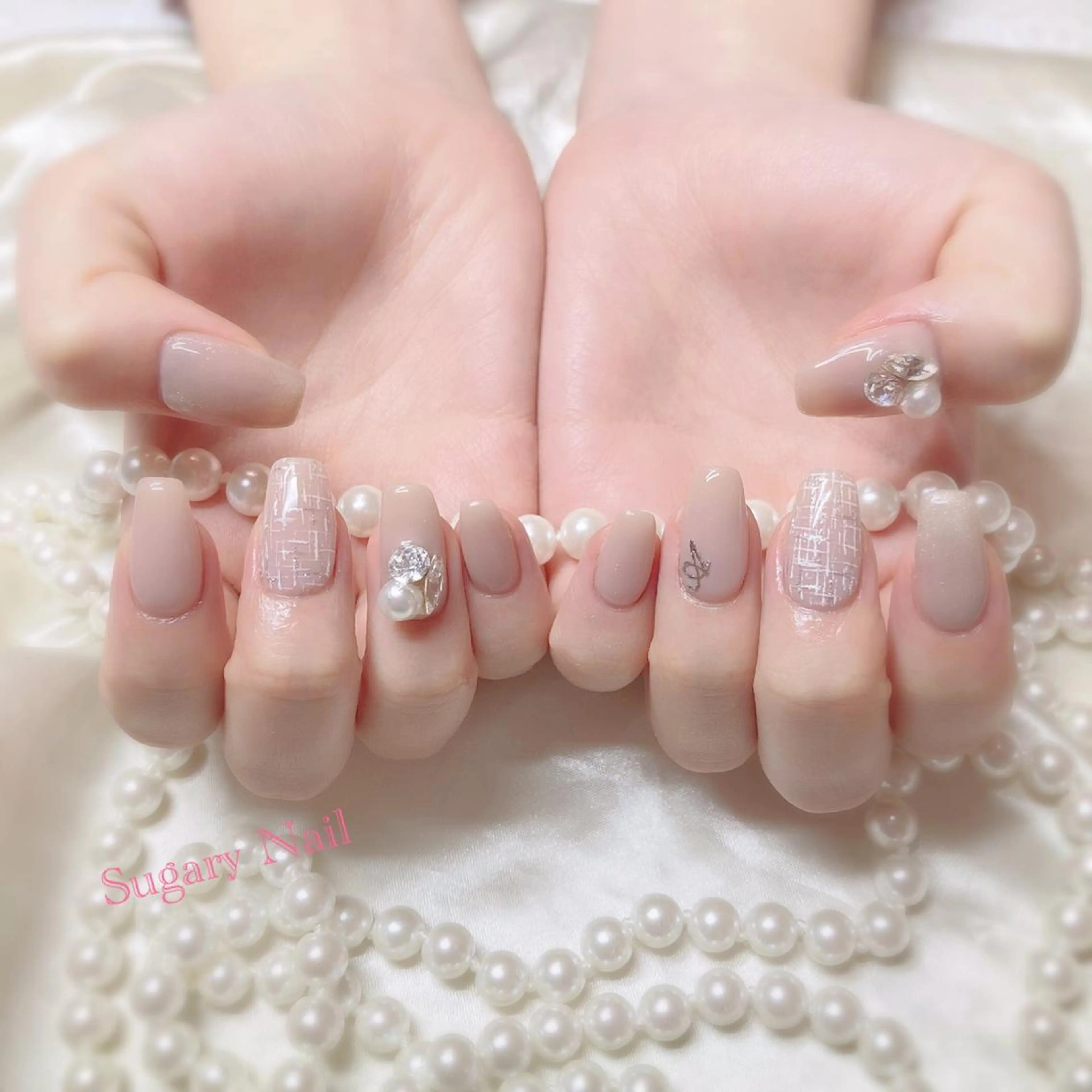 ネイル ハンドネイル SugaryNail Rinaのネイルデザイン