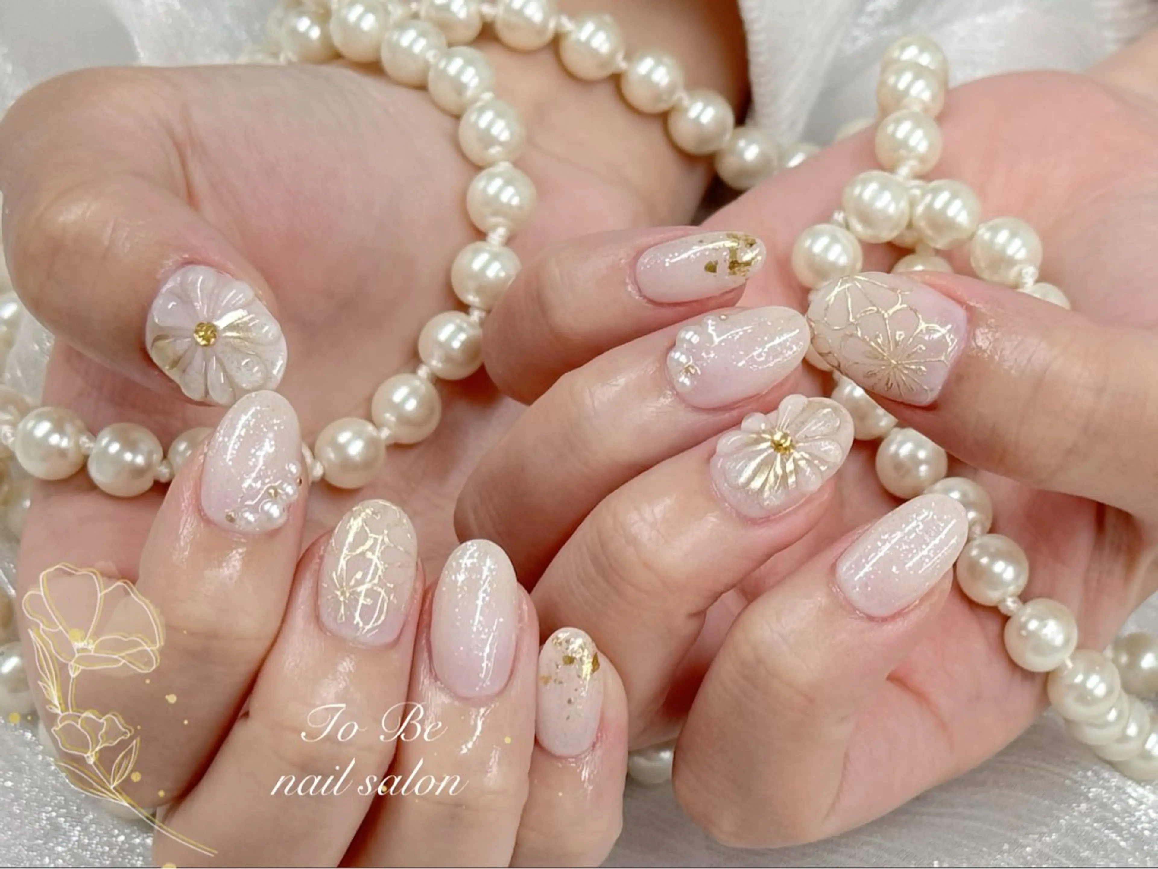 ネイル ハンドネイル Nail Salon To Be珈月のネイルデザイン