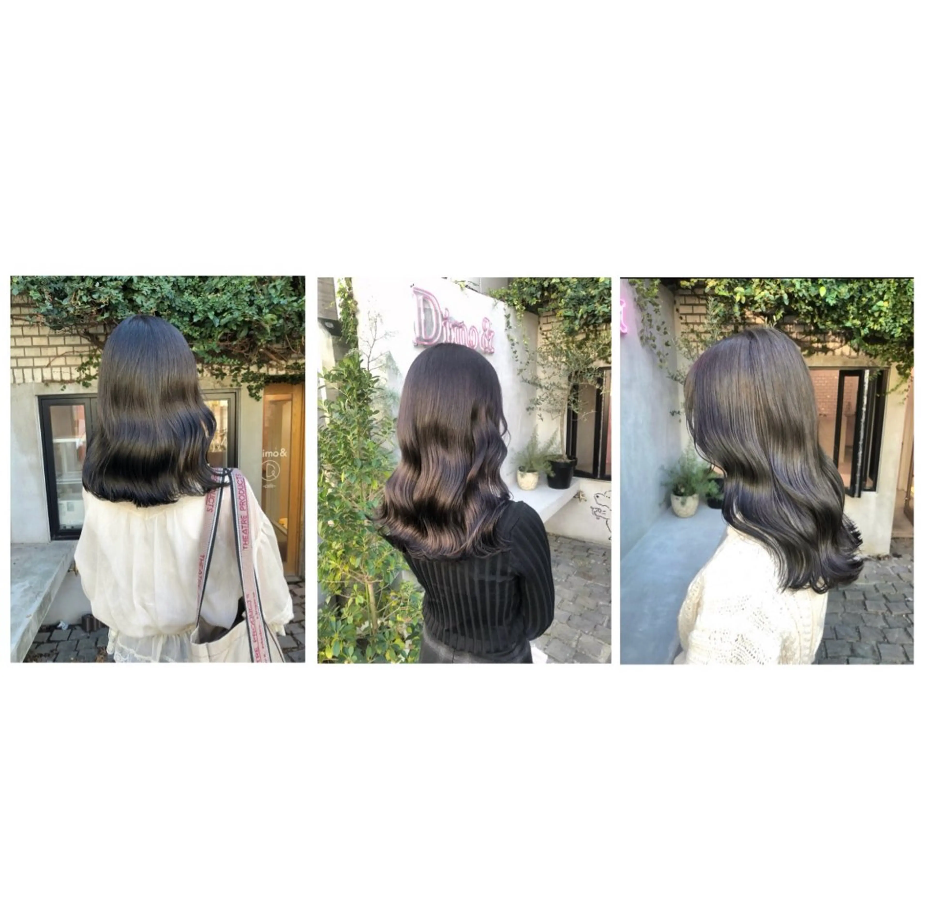 カラー Dimo& / YUZUKIのヘアスタイル