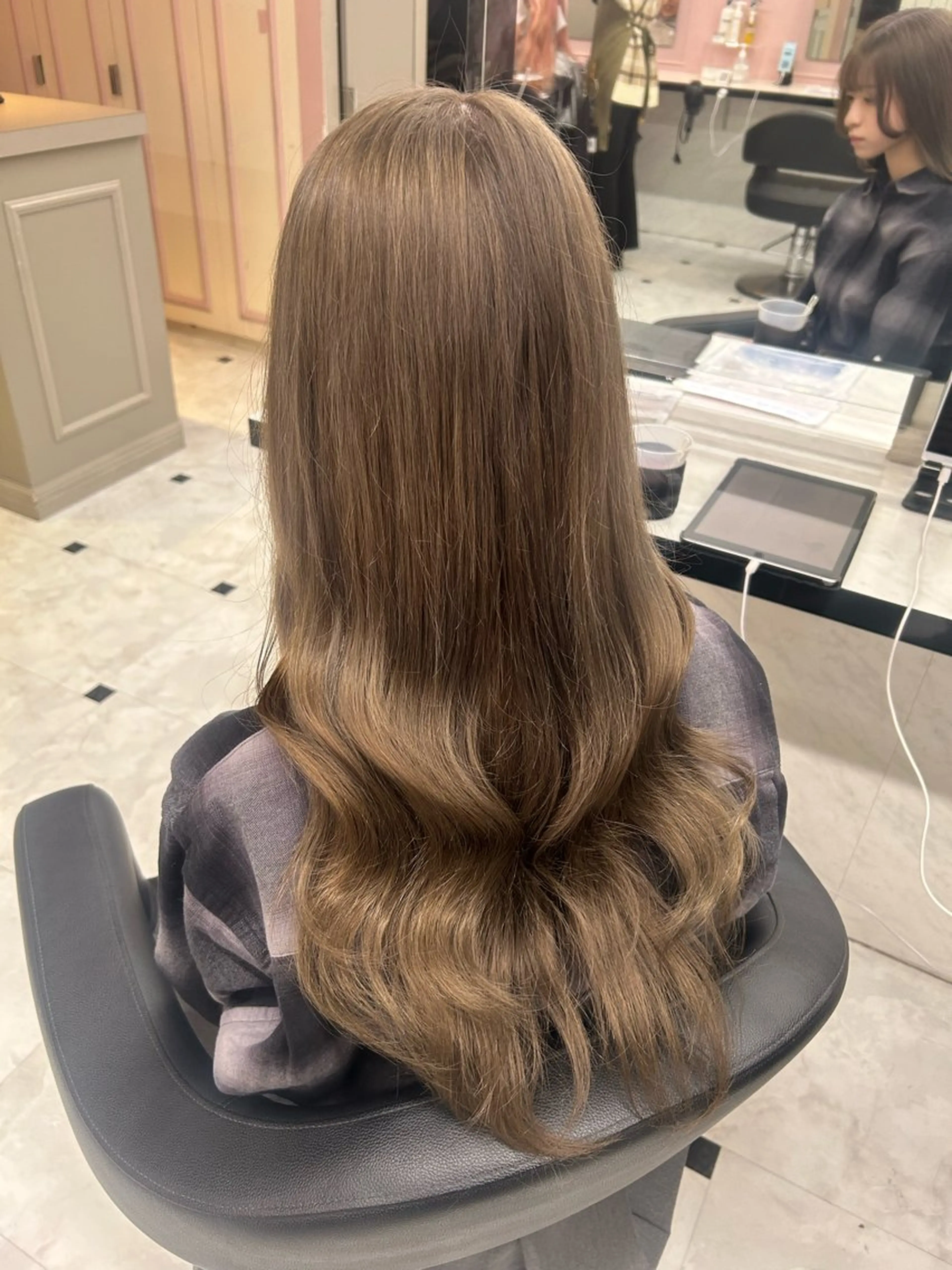 ロング カラー ヘアアレンジ 💖艶と似合わせ💖 カラーカット💖のヘアスタイル