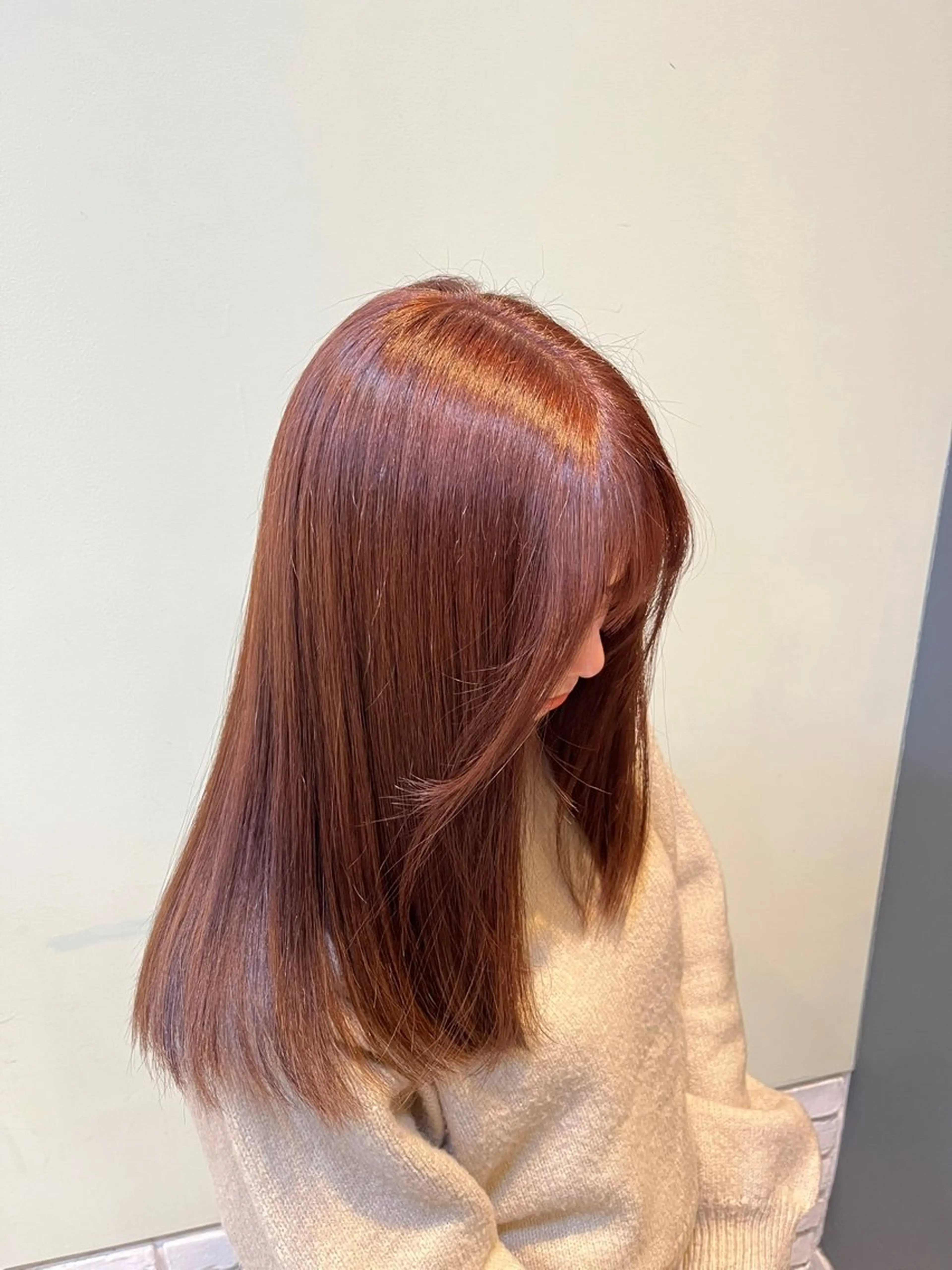 セミロング かわの ひとしのヘアスタイル