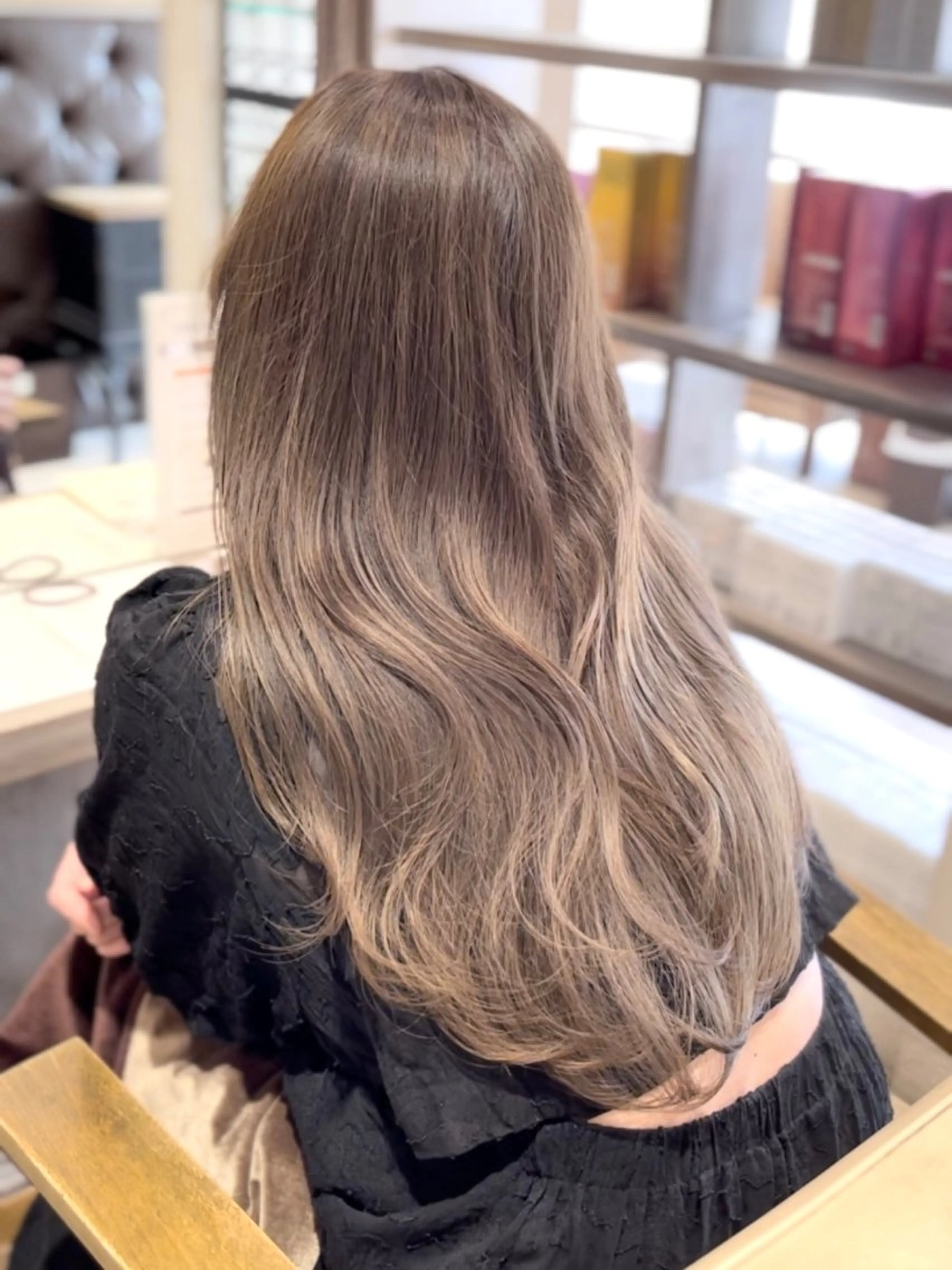 ロング カラー カット ヘアカラー トリートメント 高槻No.1🇰🇷 韓国ヘア　橋口陽太のヘアスタイル
