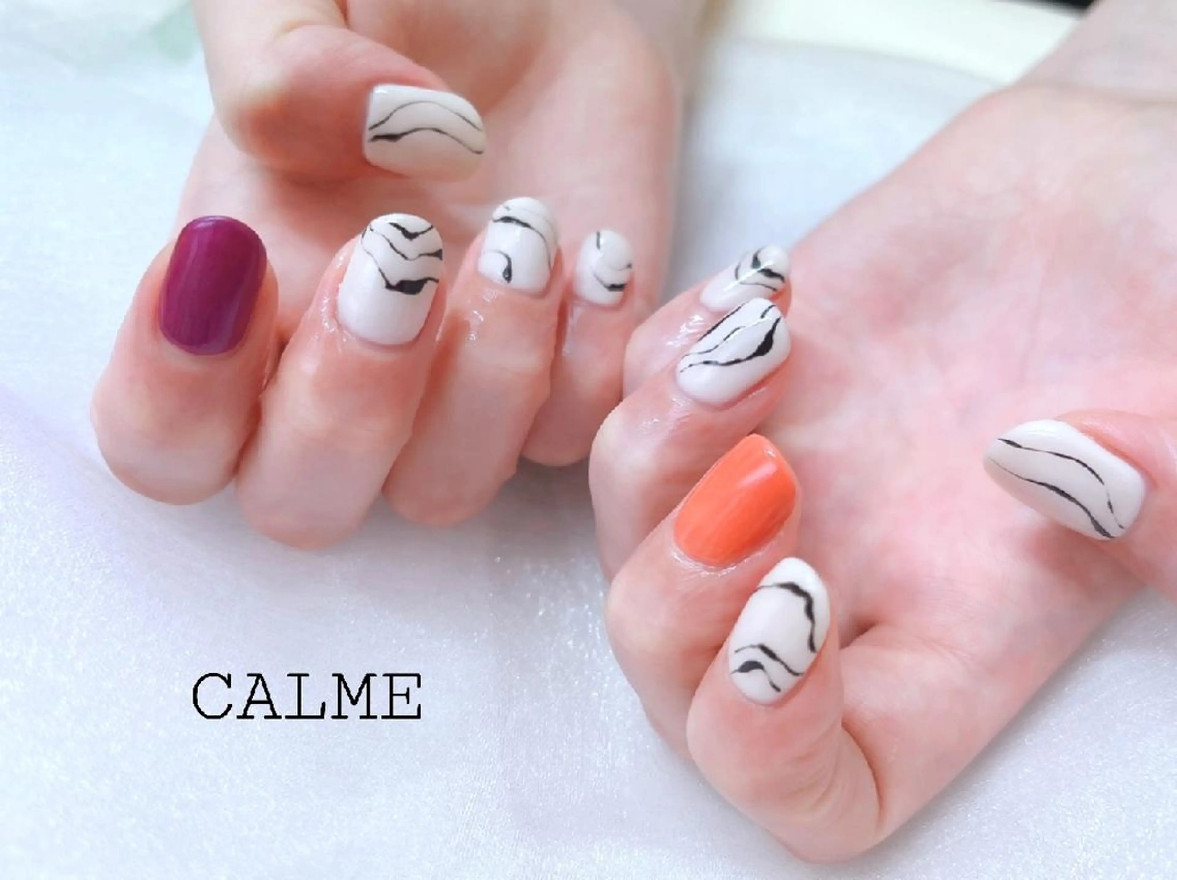 ネイル 持ち込み CALME ♡のネイルデザイン
