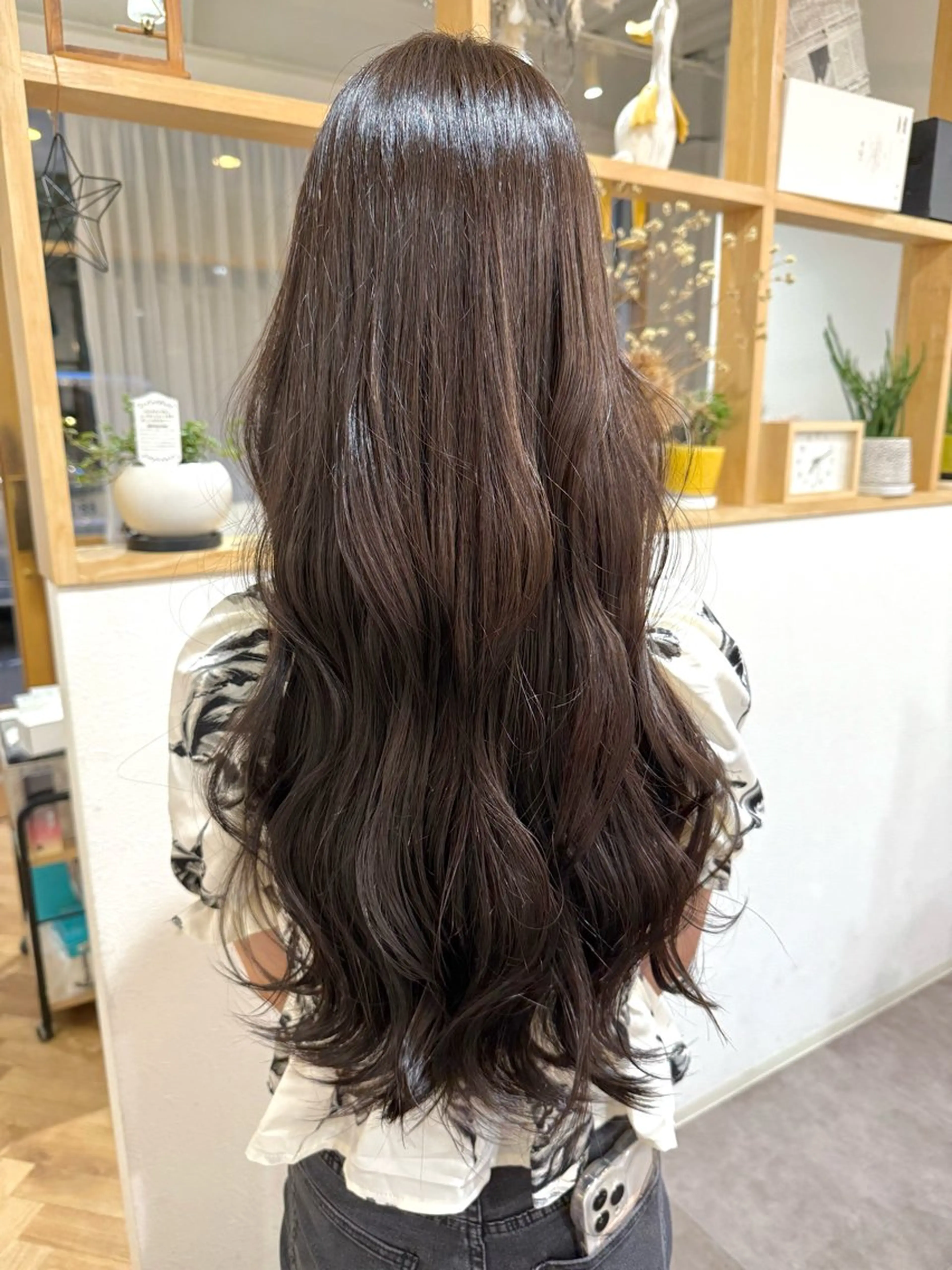 ロング カラー ヘアカラー トリートメント merc.☘️平岩 那月のヘアスタイル