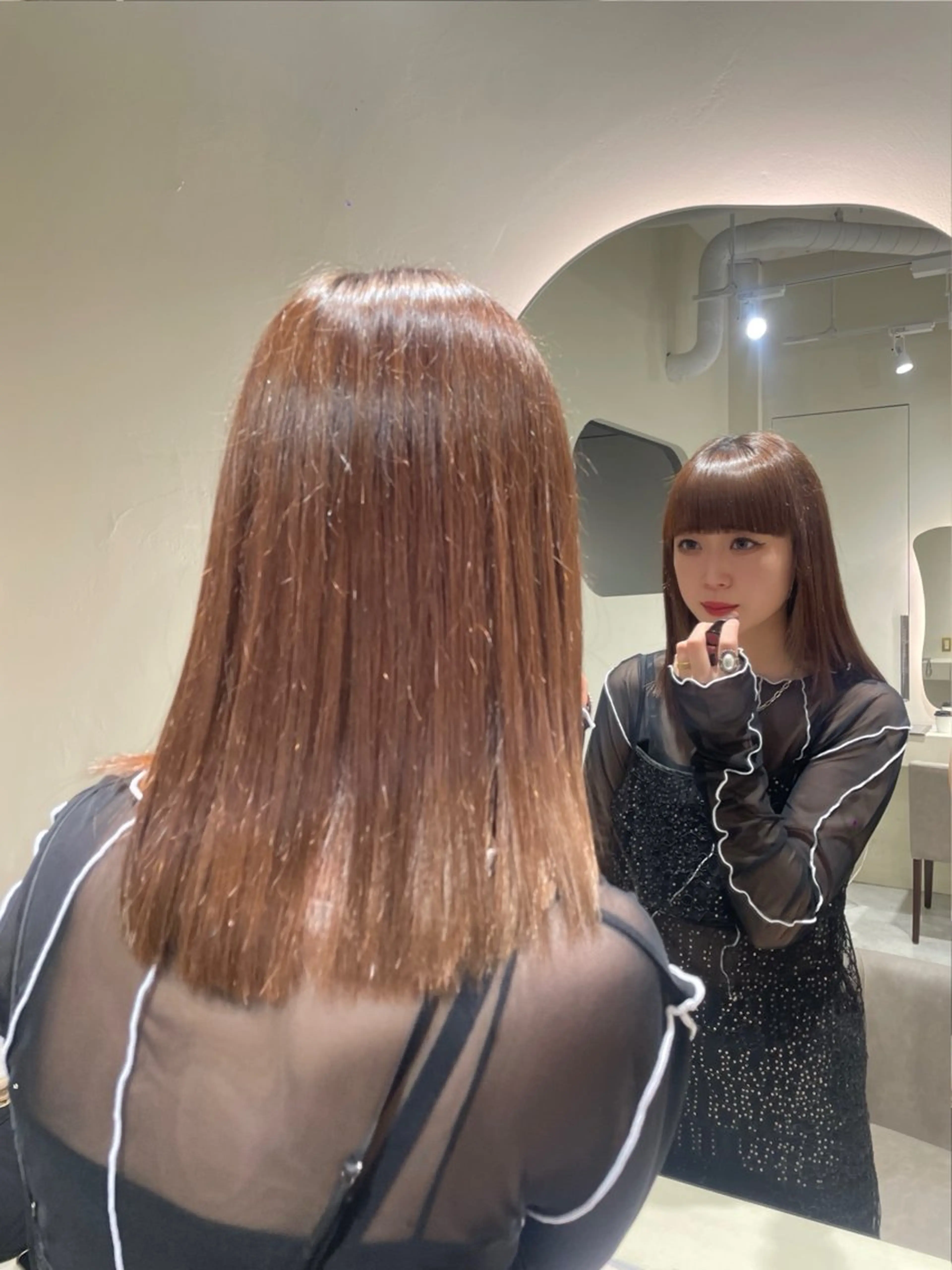 ミディアム カラーモデル募集中 Rei🐈‍⬛/大宮のヘアスタイル