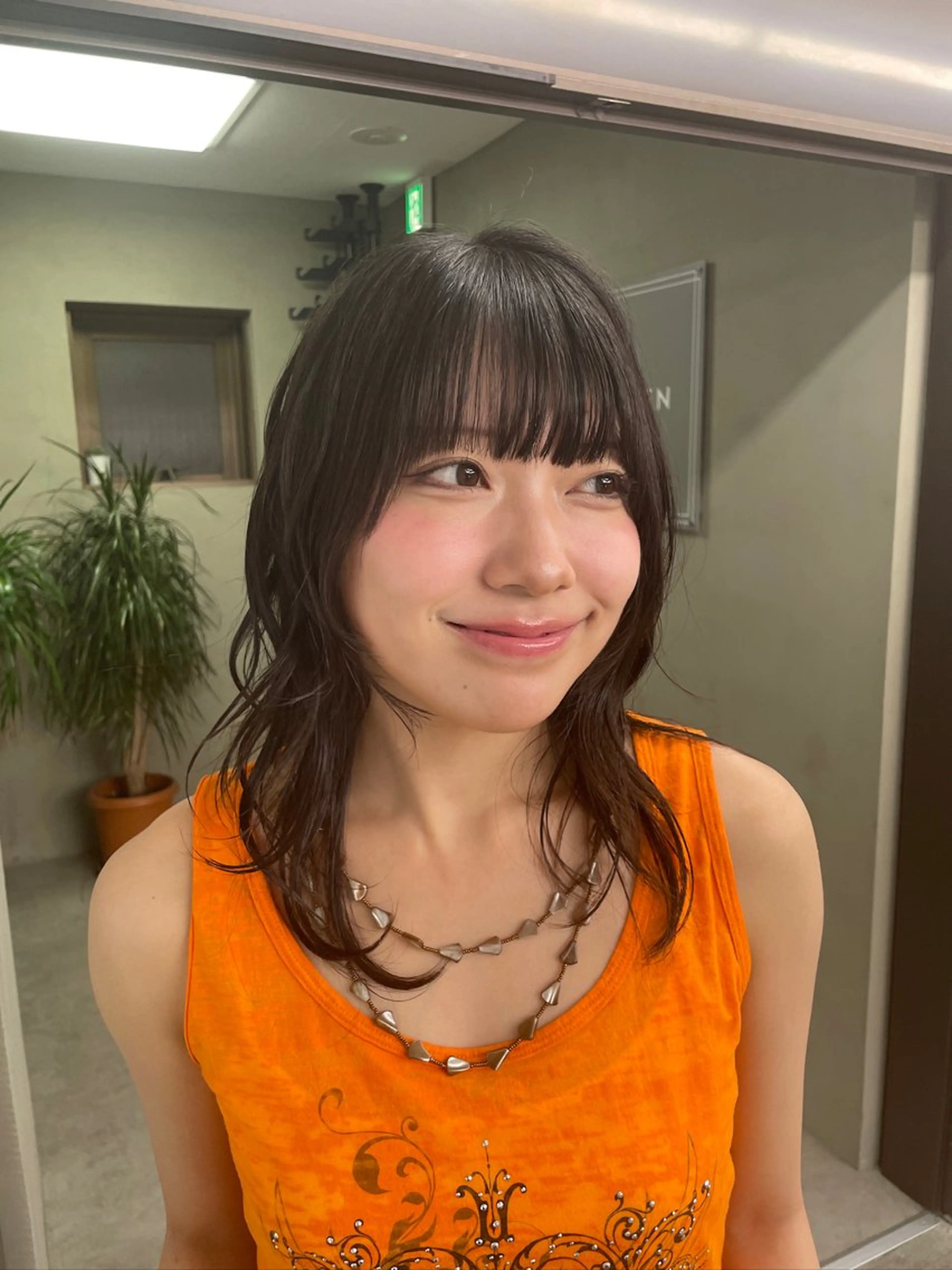 ミディアム カラー ヘアアレンジ ミディアムパーマ 艶髪/トリートメント ⭐️KIRARI⭐️のヘアスタイル