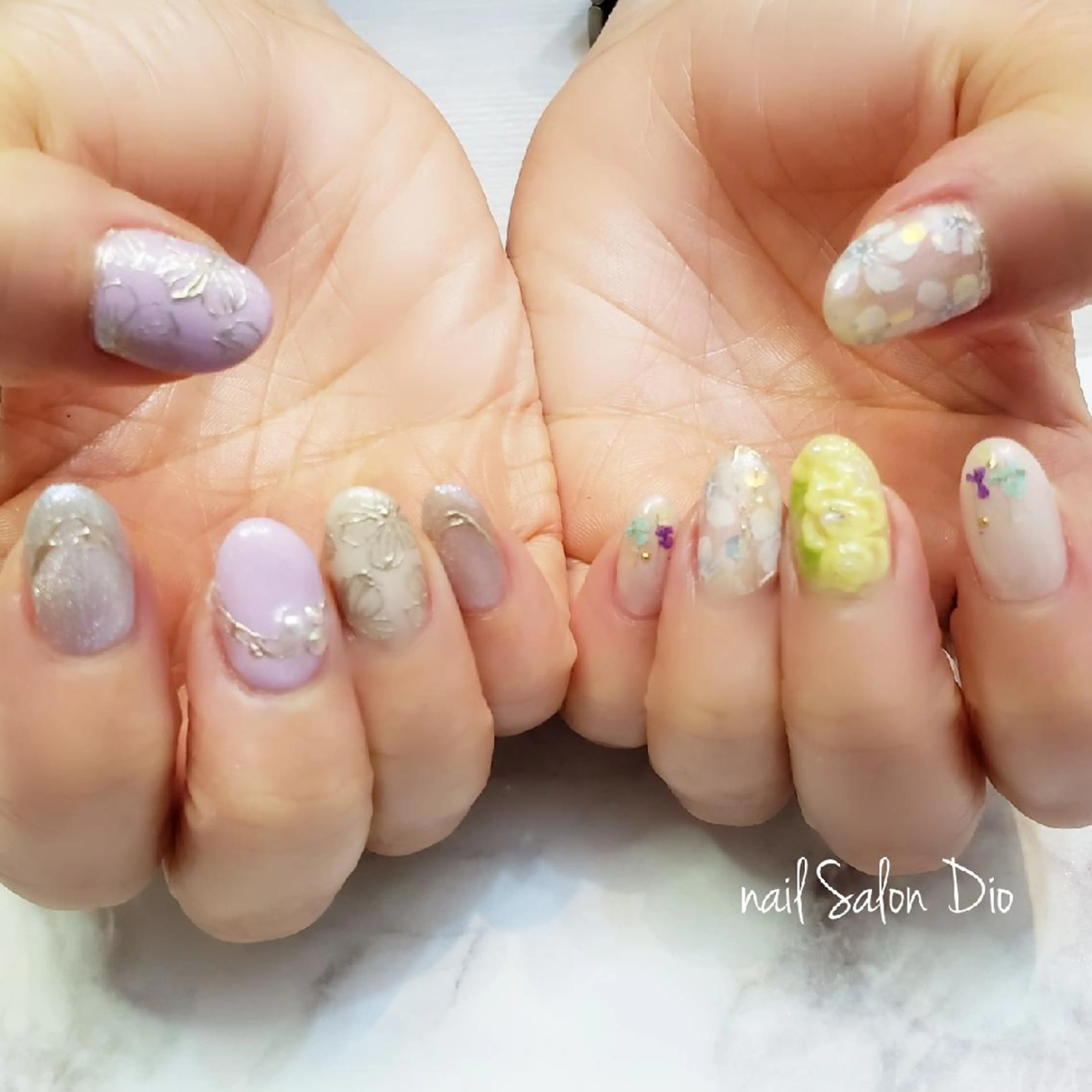 ネイル フットネイル Nail salon Dioのネイルデザイン