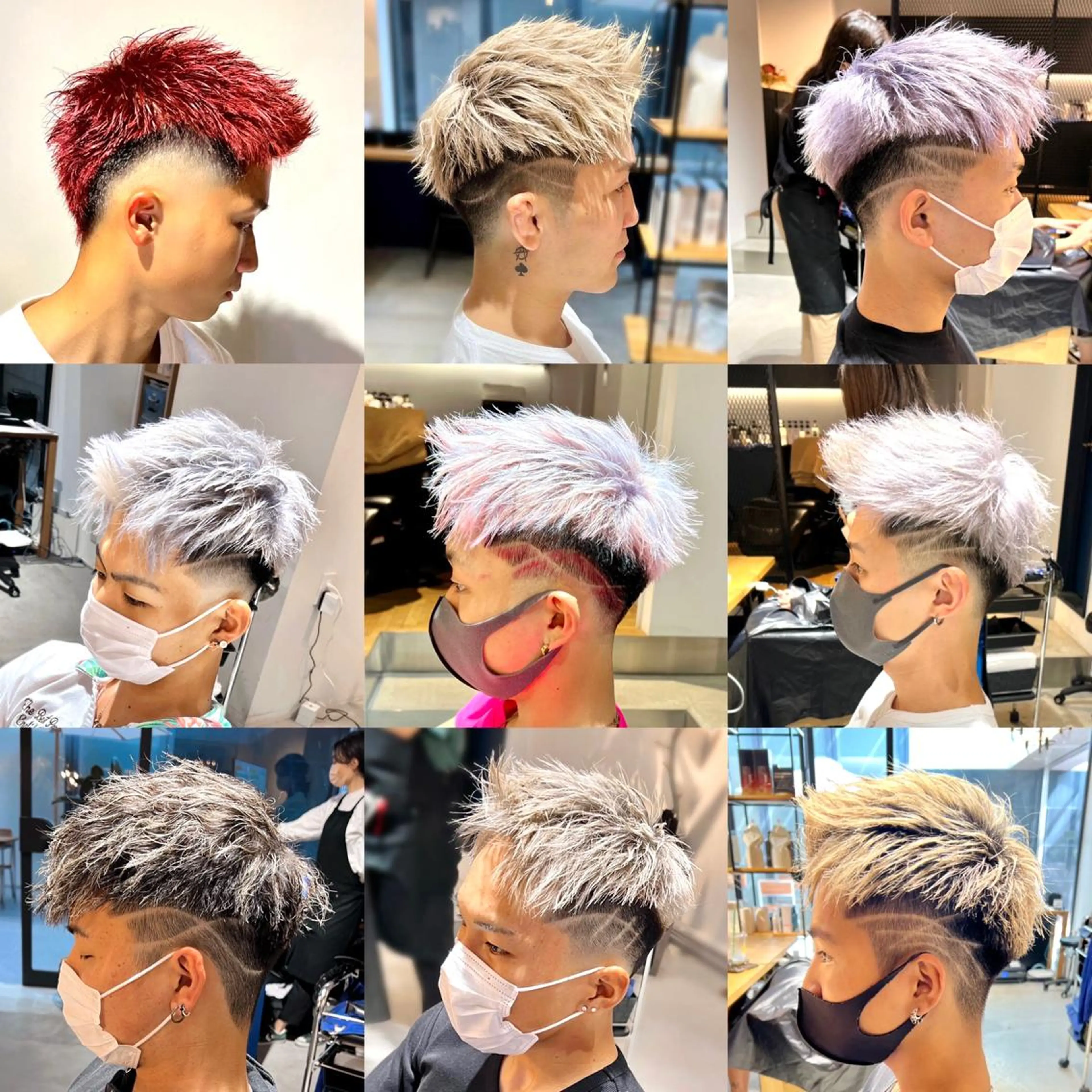 カラー メンズ カット ヘアカラー トリートメント メンズ専門　井藤 雅也のヘアスタイル