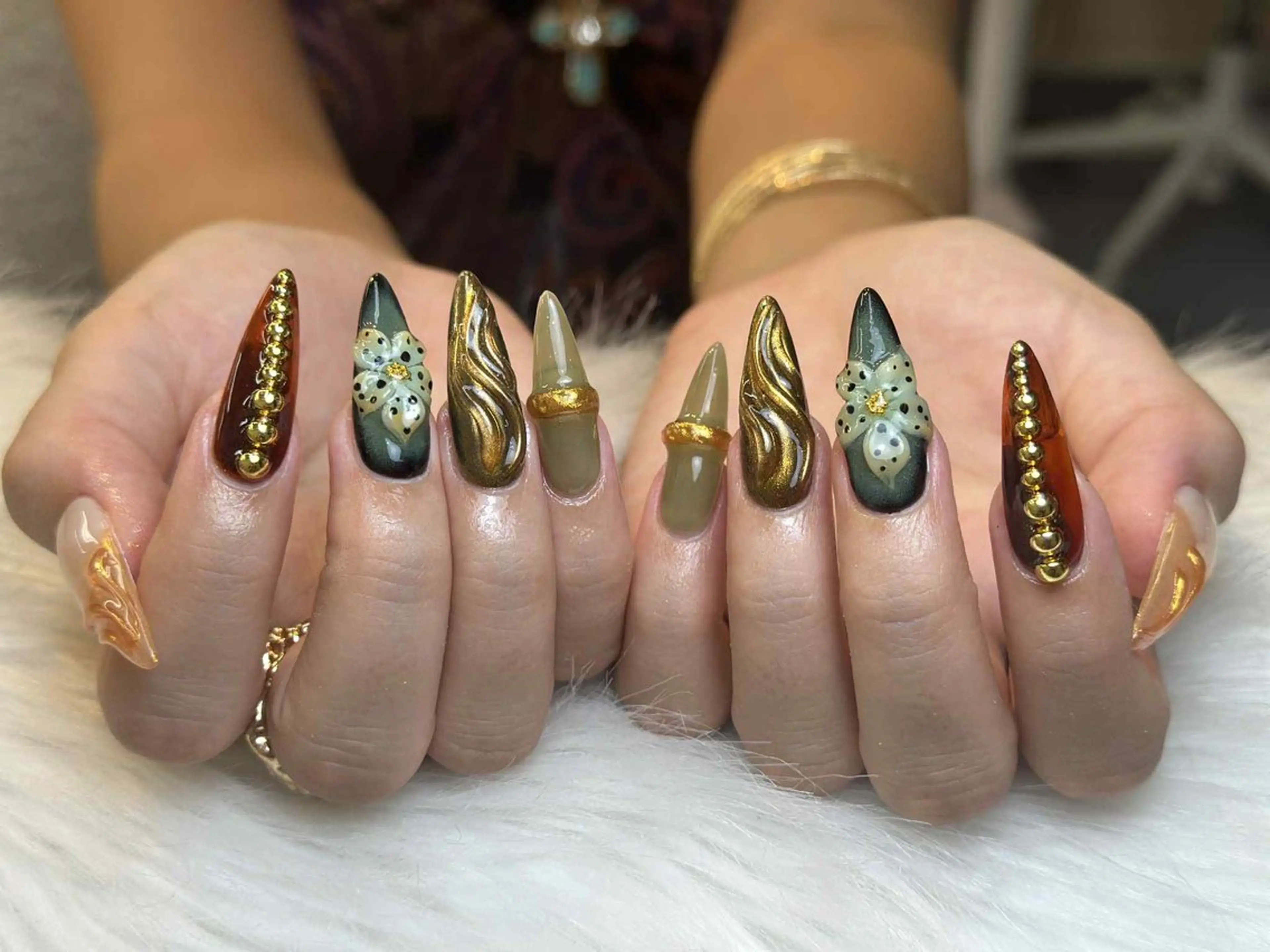 ネイル アートネイル 成人式 ジェルネイル ニュアンスネイル 夏ネイル ハンドネイル Nienail_ Luxeのネイルデザイン
