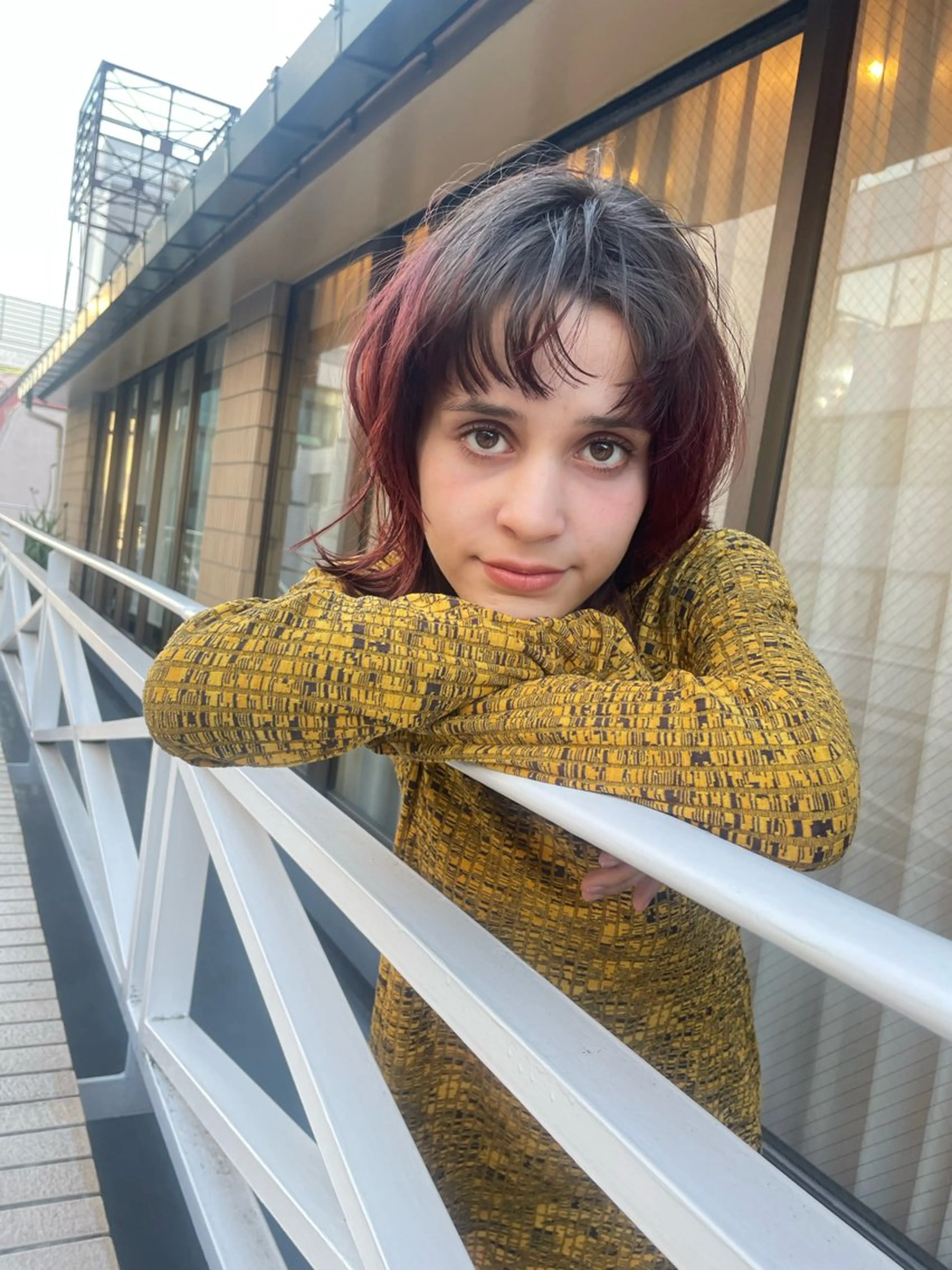 ショート カラー ヘアカラー ショート/ボブ/ 心斎橋/宮脇美奈のヘアスタイル