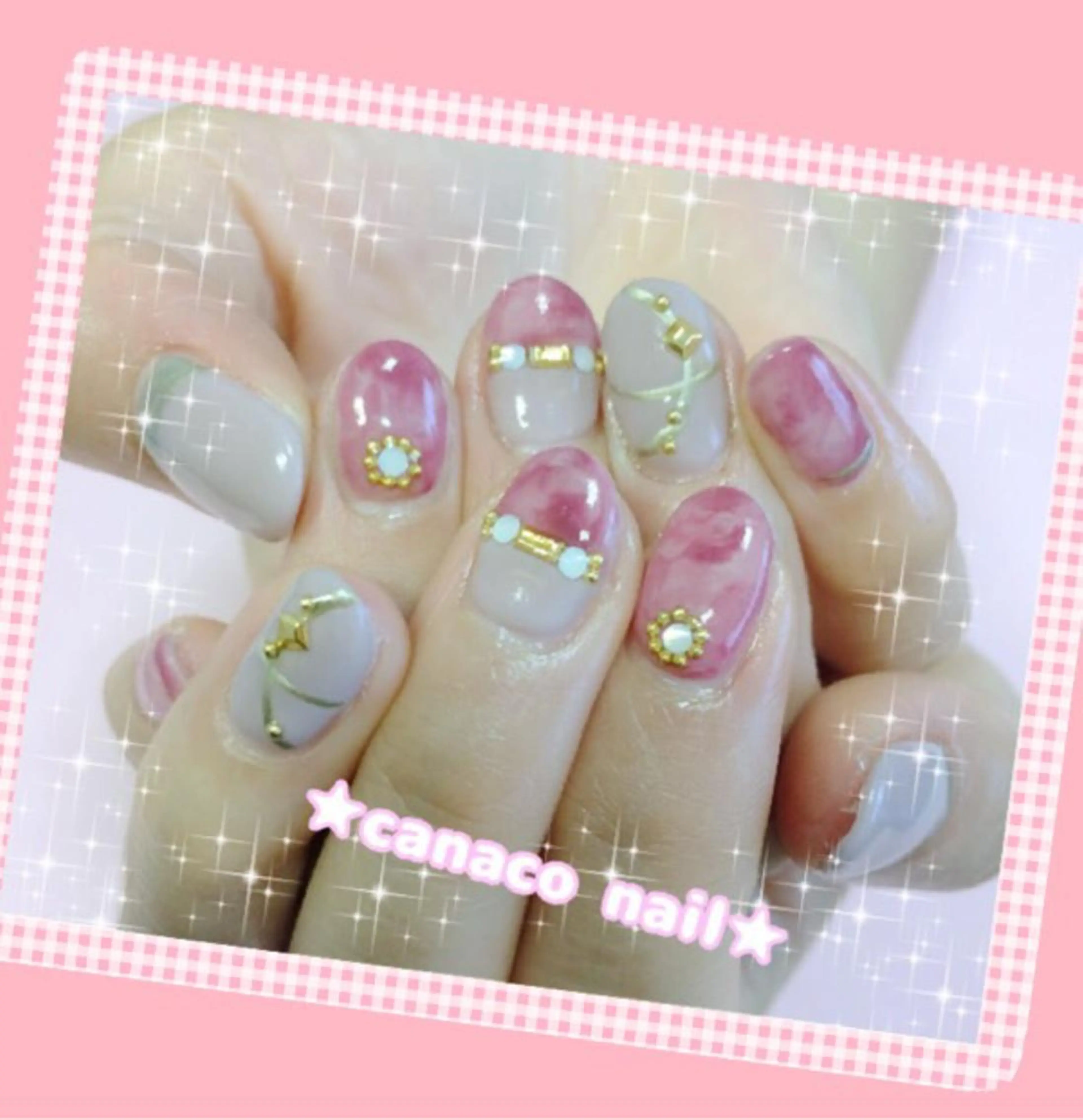 ネイル アートネイル ベテランネイル cnc  nailのネイルデザイン
