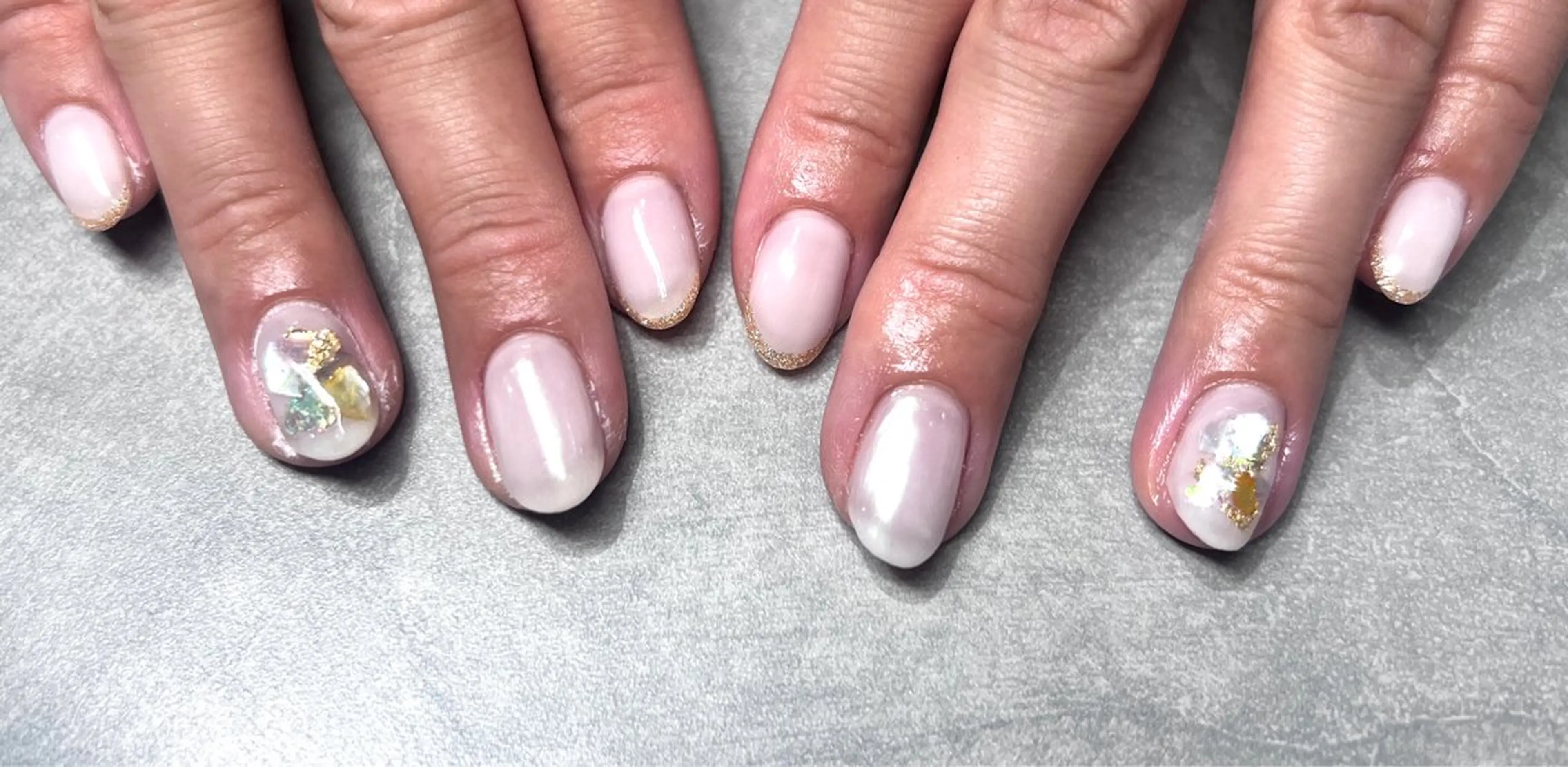 ネイル Miimo💅🏻 ほのか‪ ·͜·♡‬のネイルデザイン