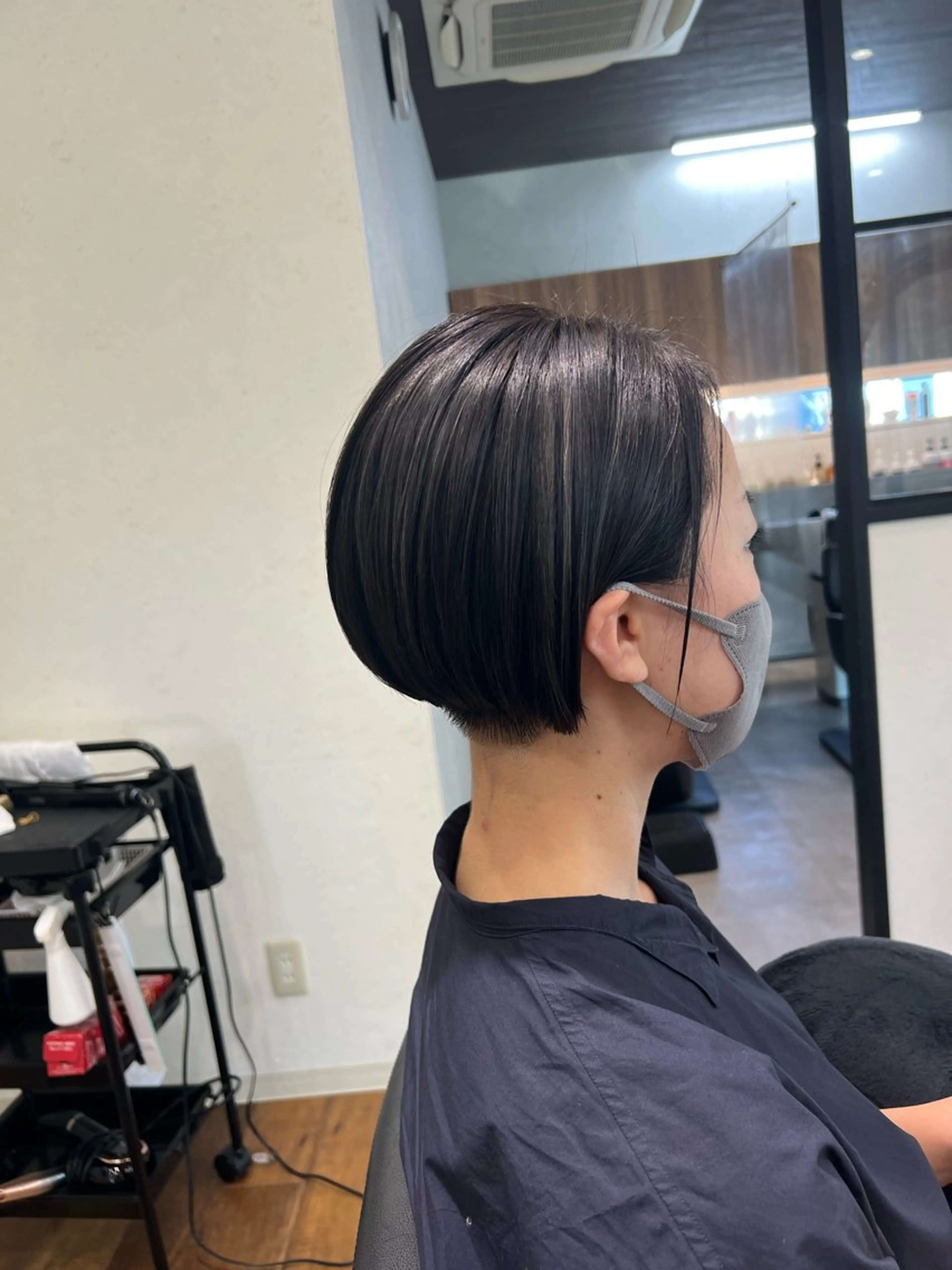 ショート 大川 優佳のヘアスタイル