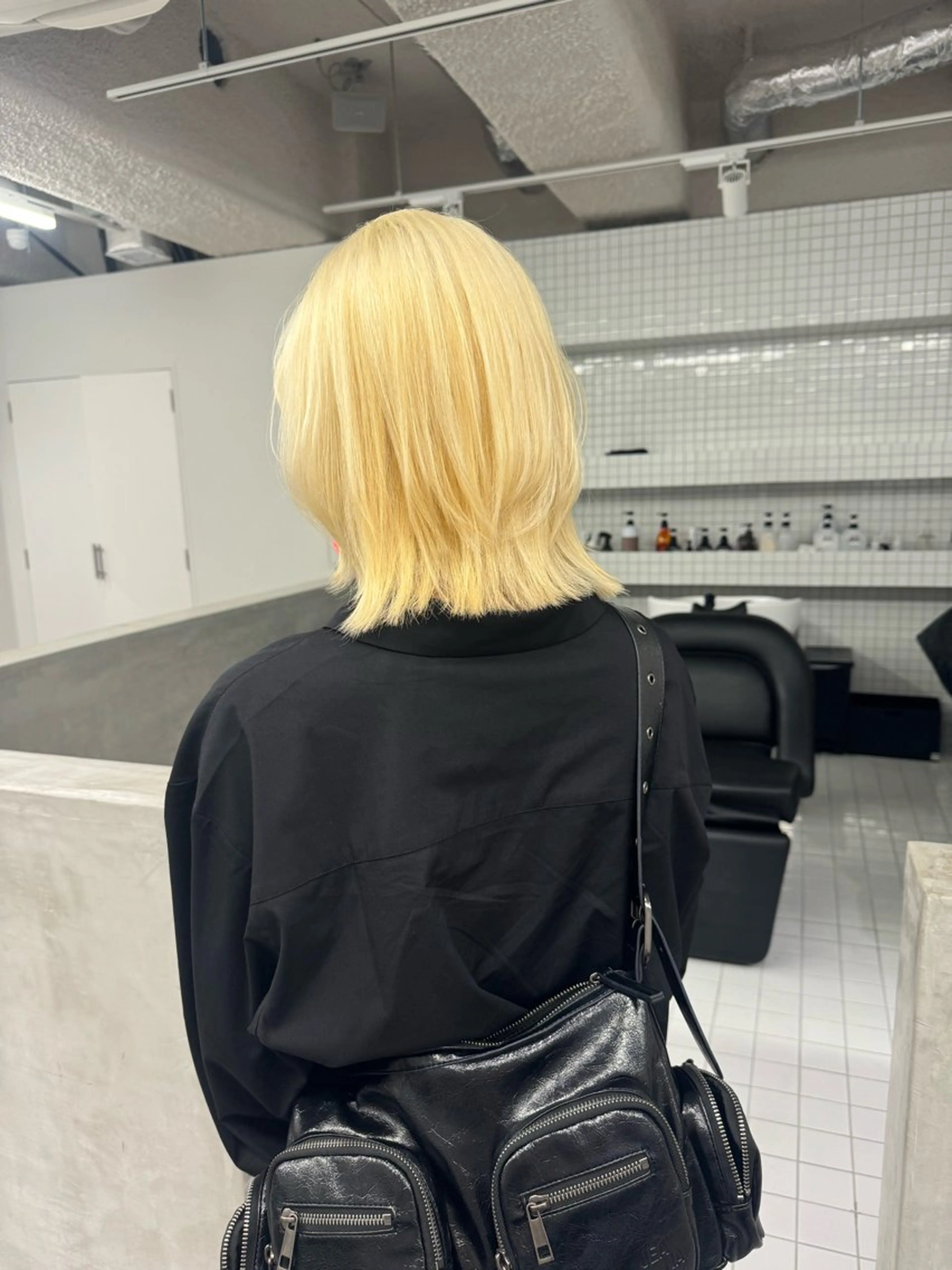 ミディアム カラー ハイトーン/ピンク カラー/めい🎀のヘアスタイル