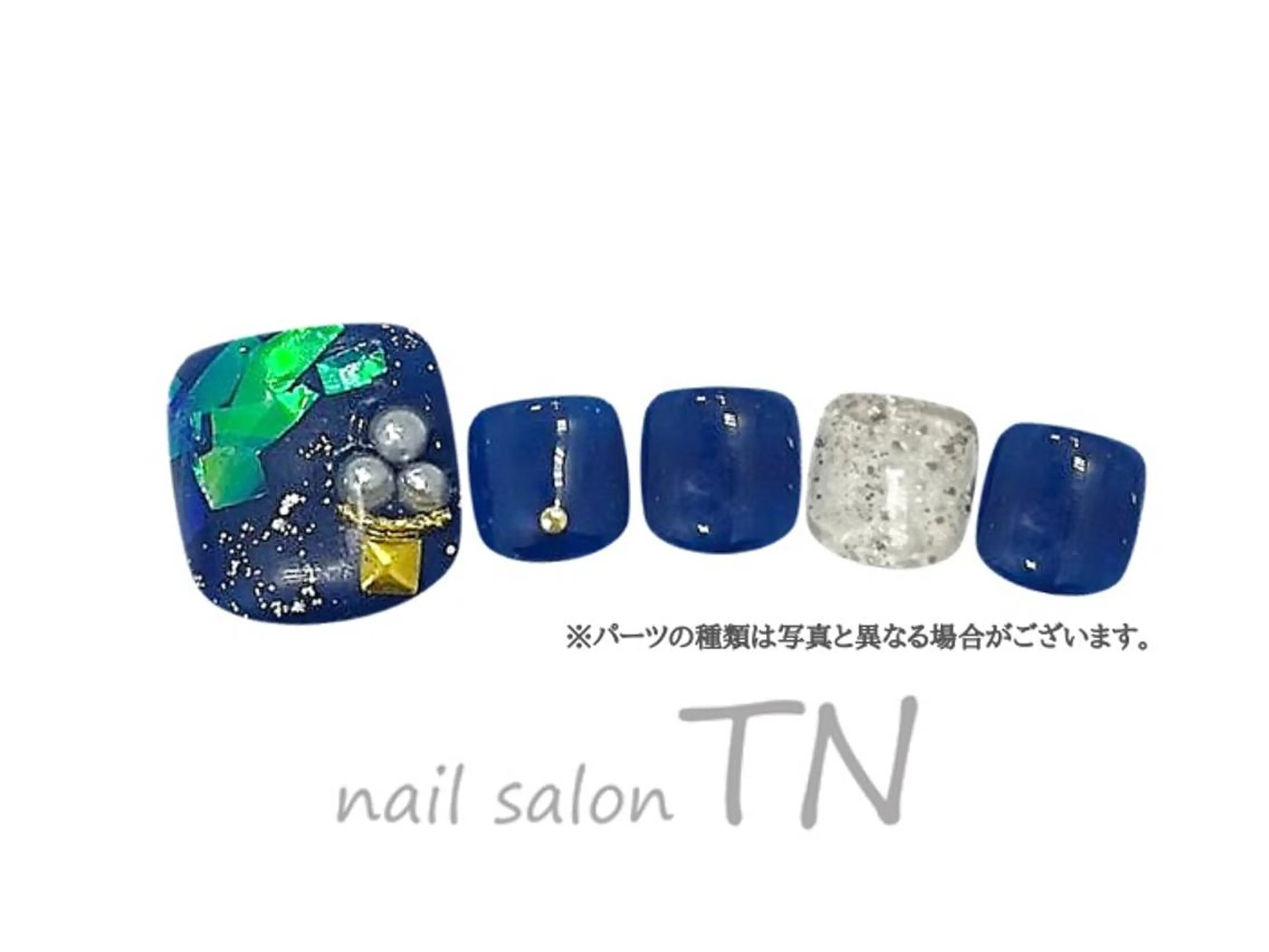 ネイル フットネイル 矢川 まどかのネイルデザイン