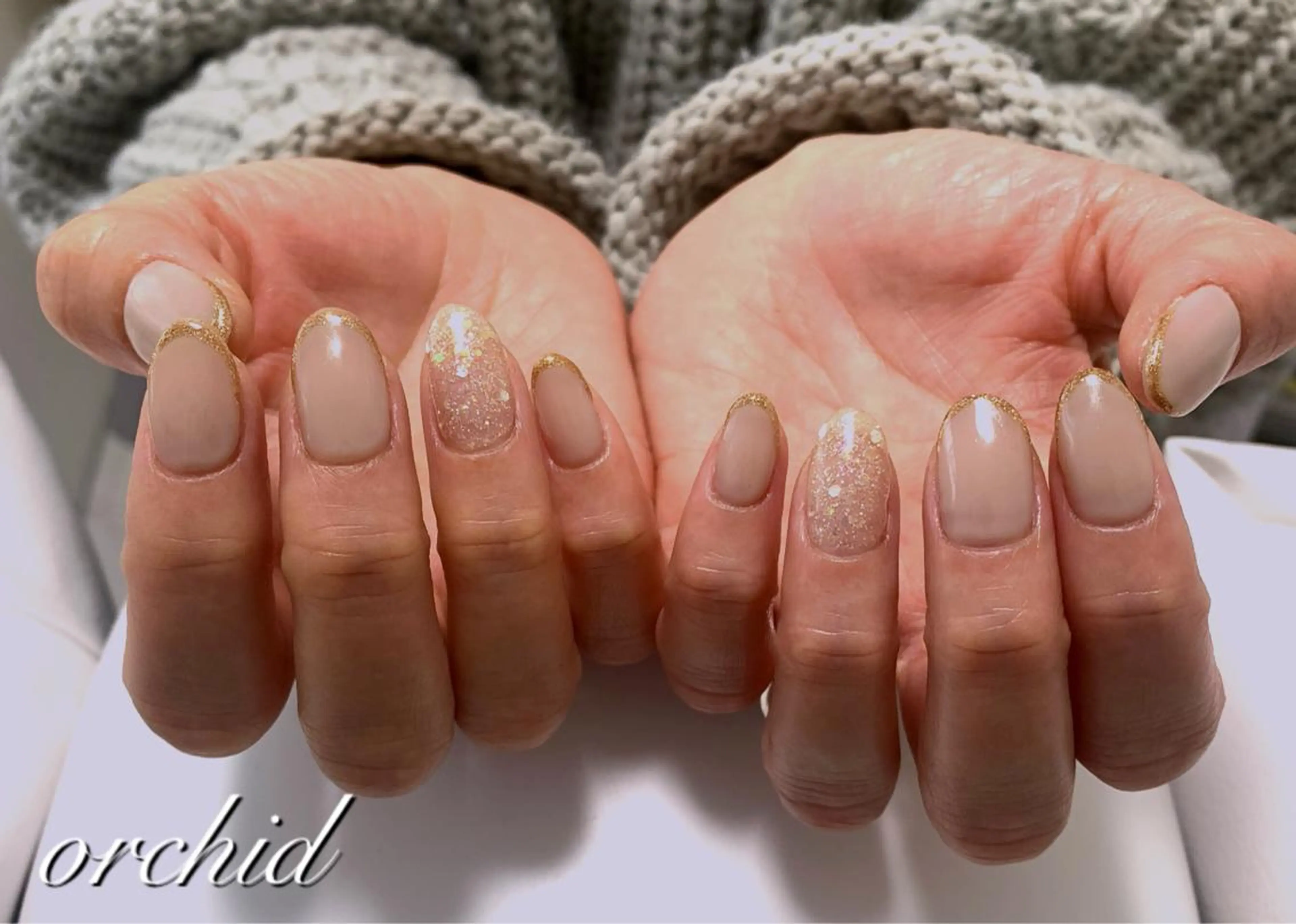 ネイル orchid ♡オーキッドのネイルデザイン