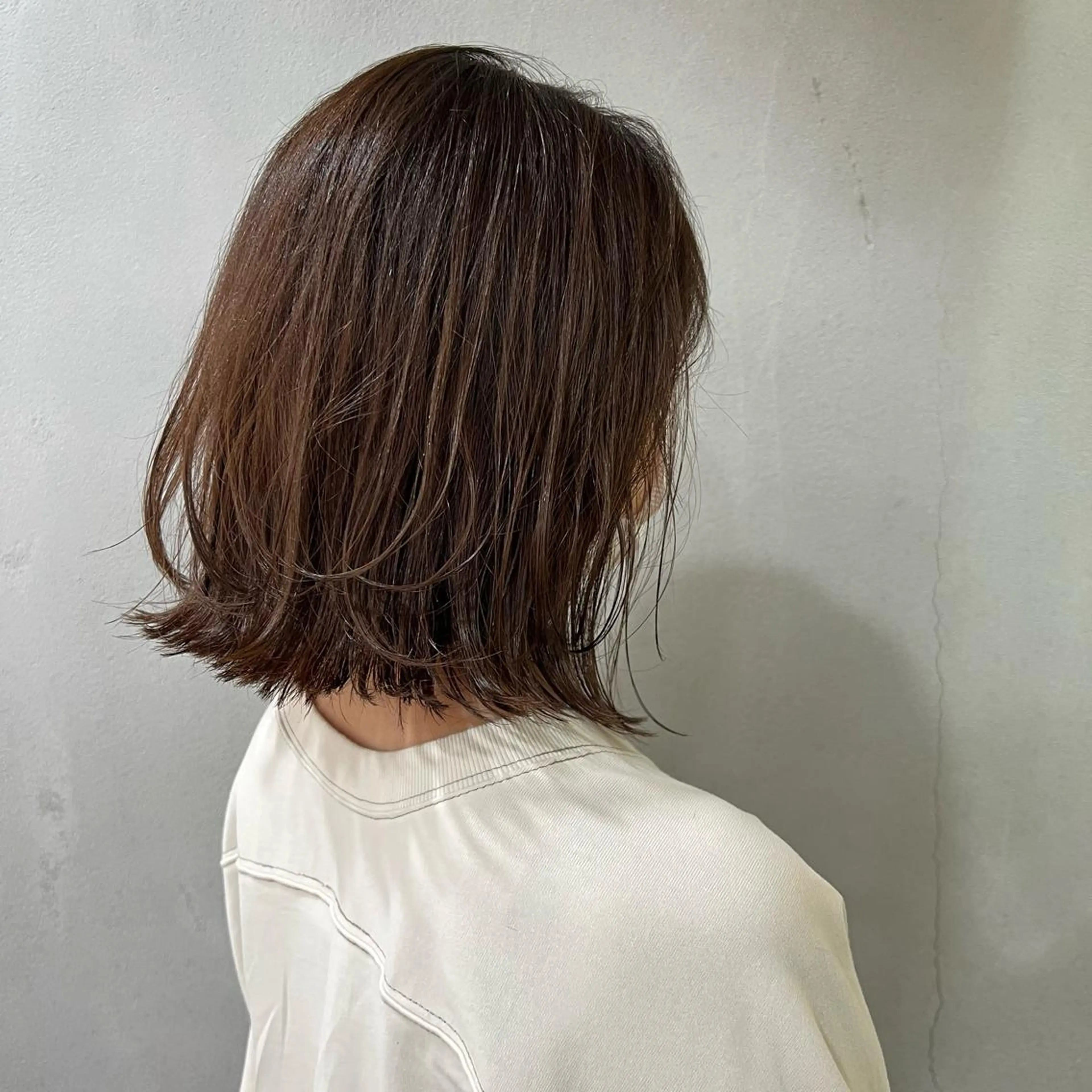 ミディアム ボブ レイヤーカット ボブ/マンツーマン ミヒラケイタのヘアスタイル