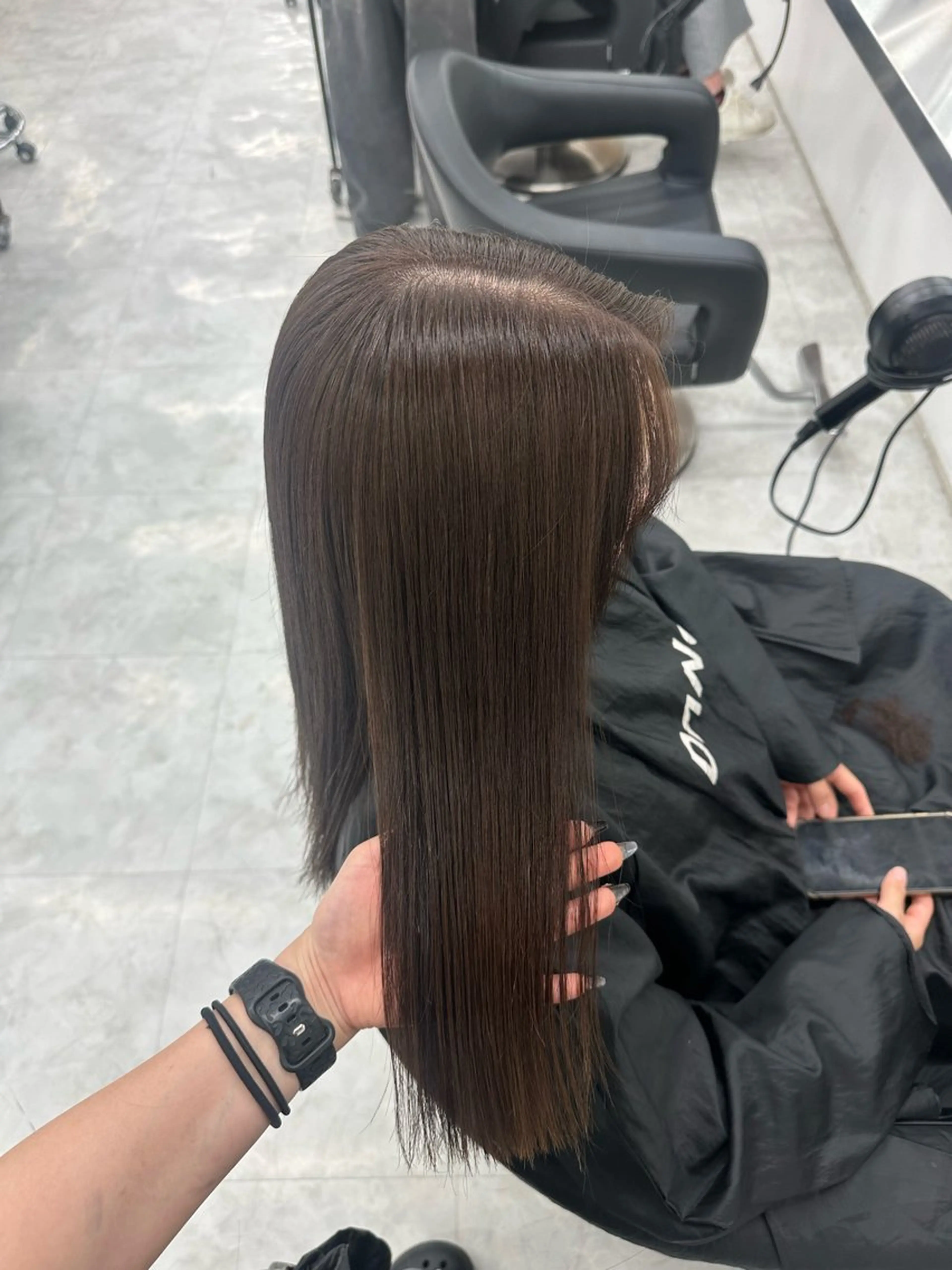 カラー 透ける透明感カラー 🎀anju/渋谷のヘアスタイル