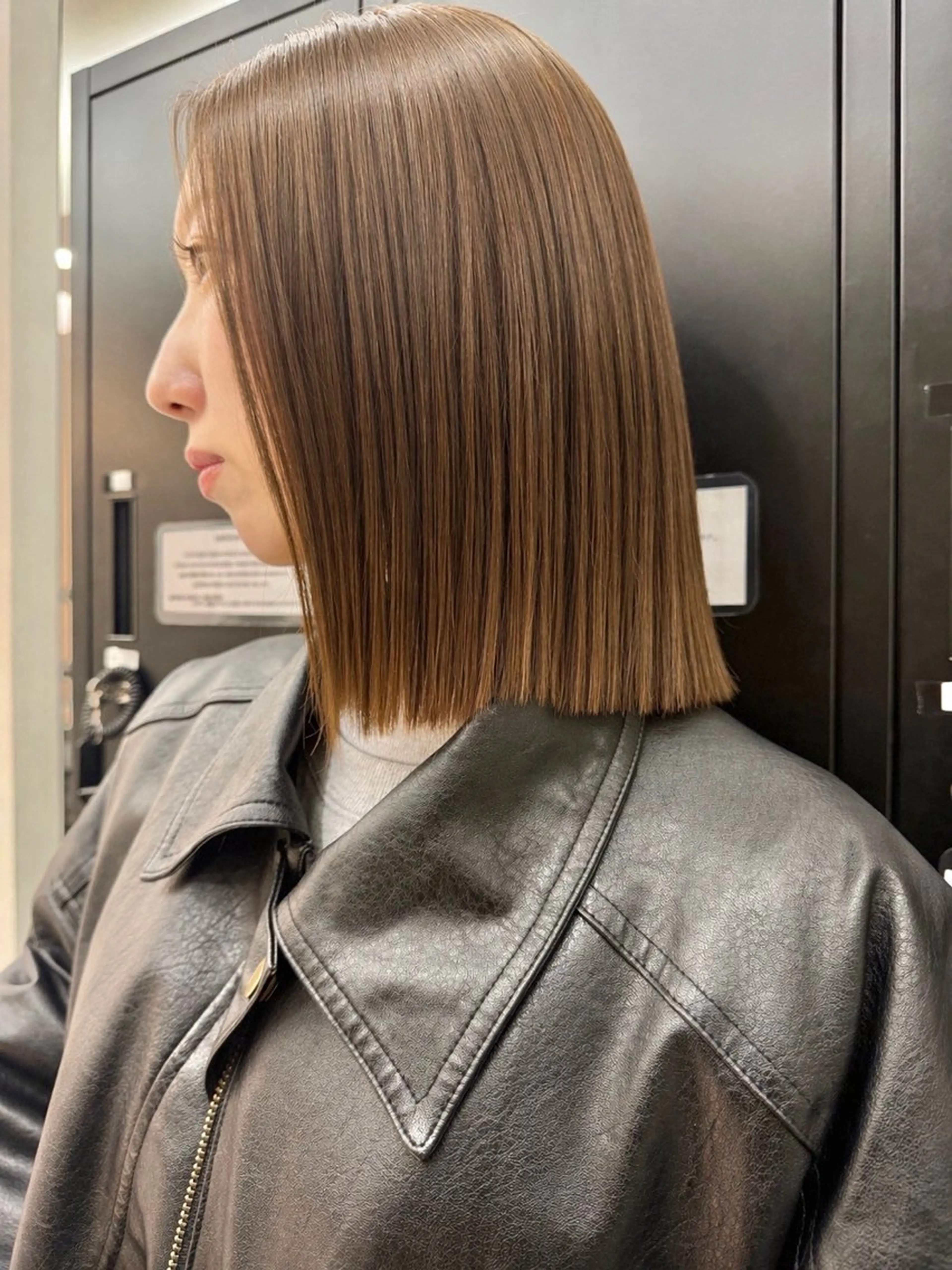 ミディアム カラー 🔥髪質改善🔥 艶カラー/近澤✂︎のヘアスタイル