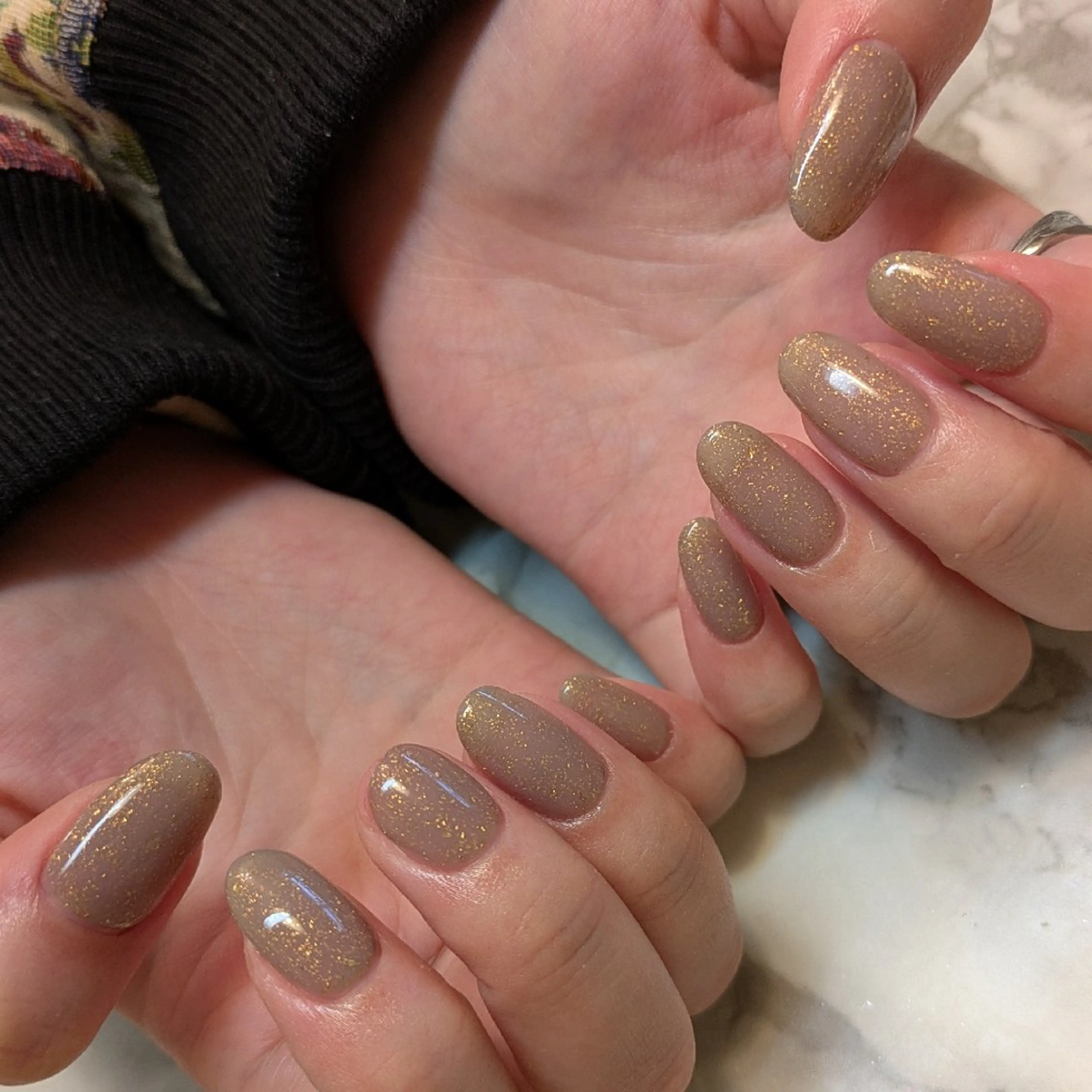 ネイル ワンカラーネイル ジェヌインネイル 河内のネイルデザイン