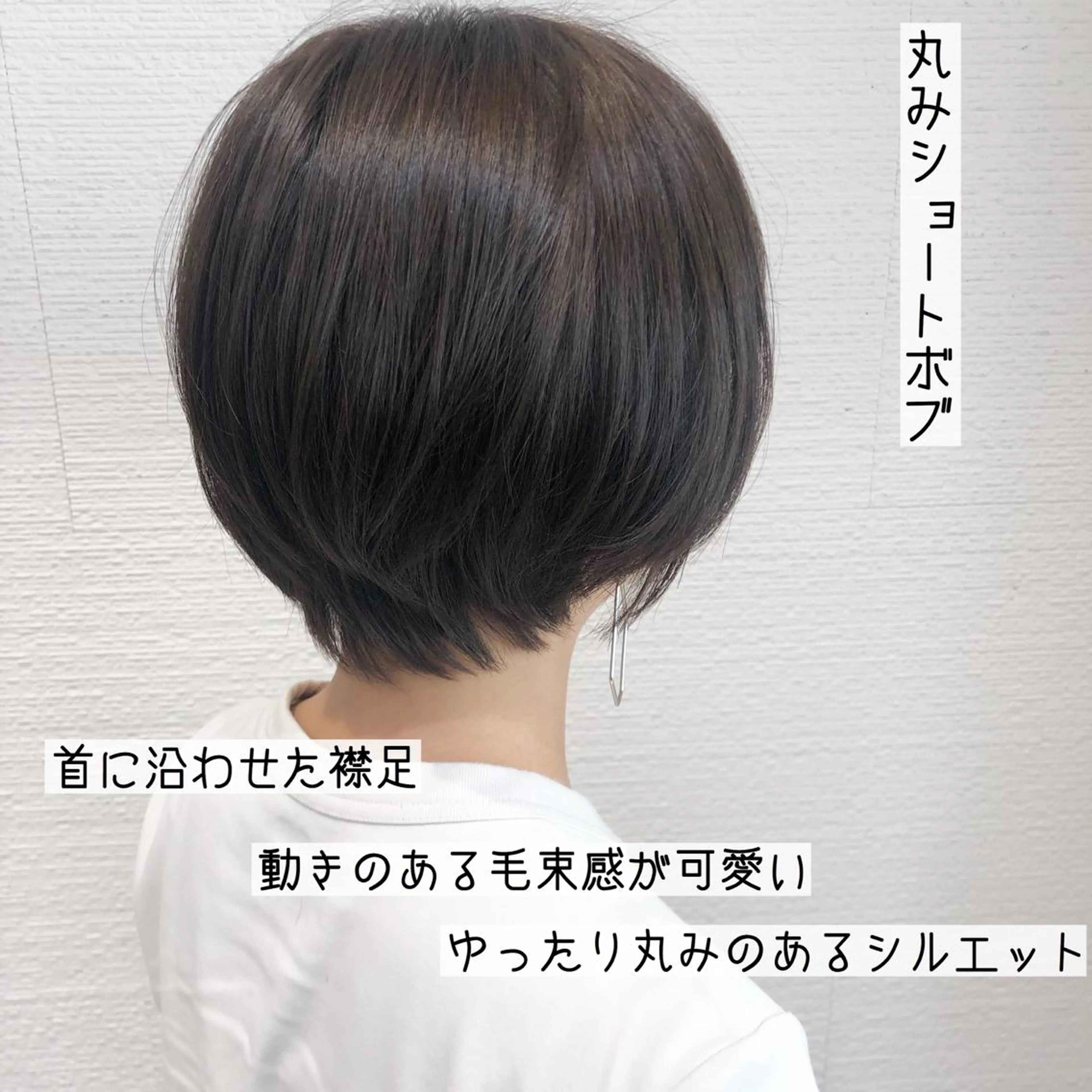 ショート カラー 三鷹で1番ショート ボブをカットする新谷のヘアスタイル