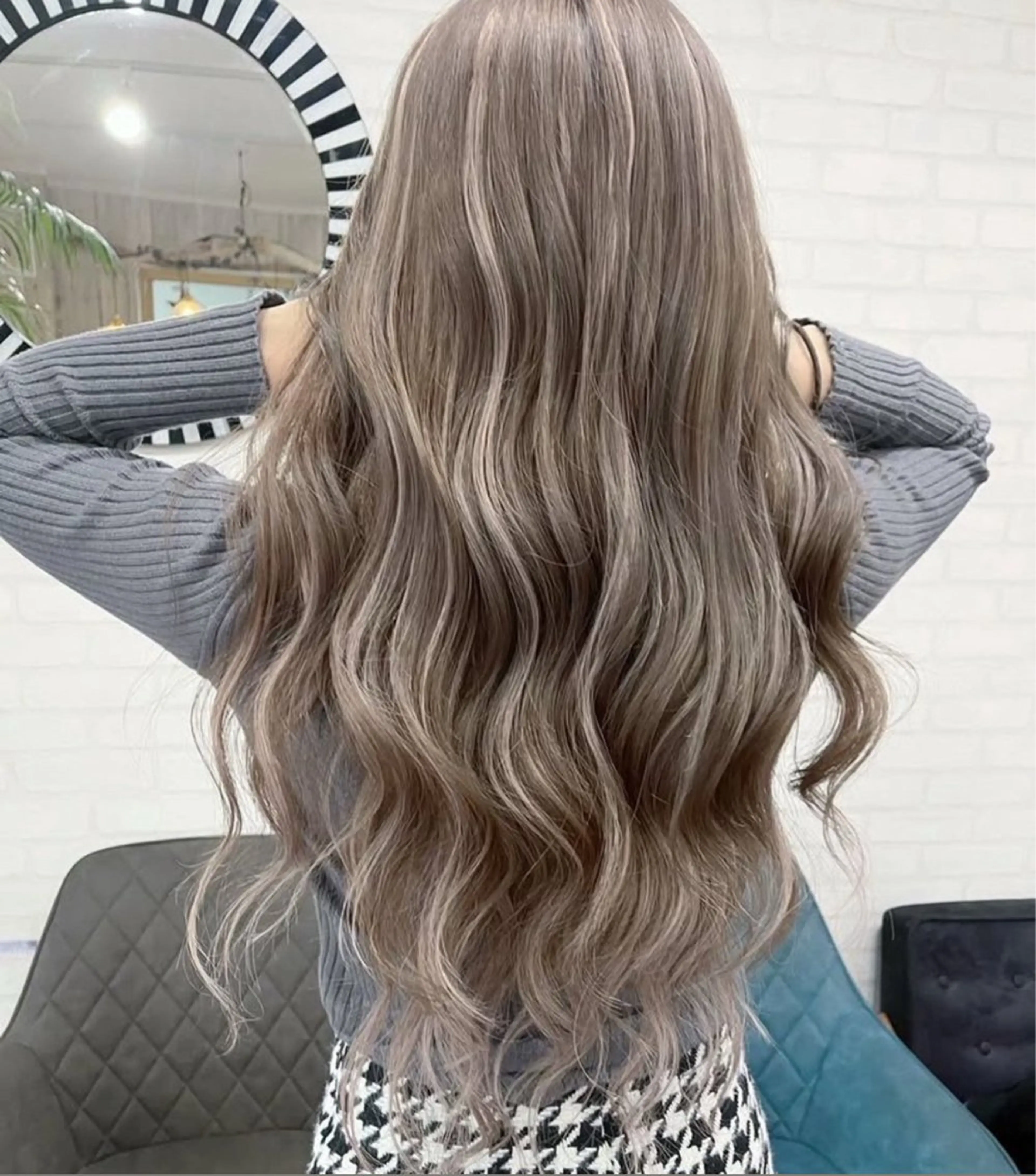 カラー ゆう/大阪豊中/海外 カラー/艶カラーのヘアスタイル