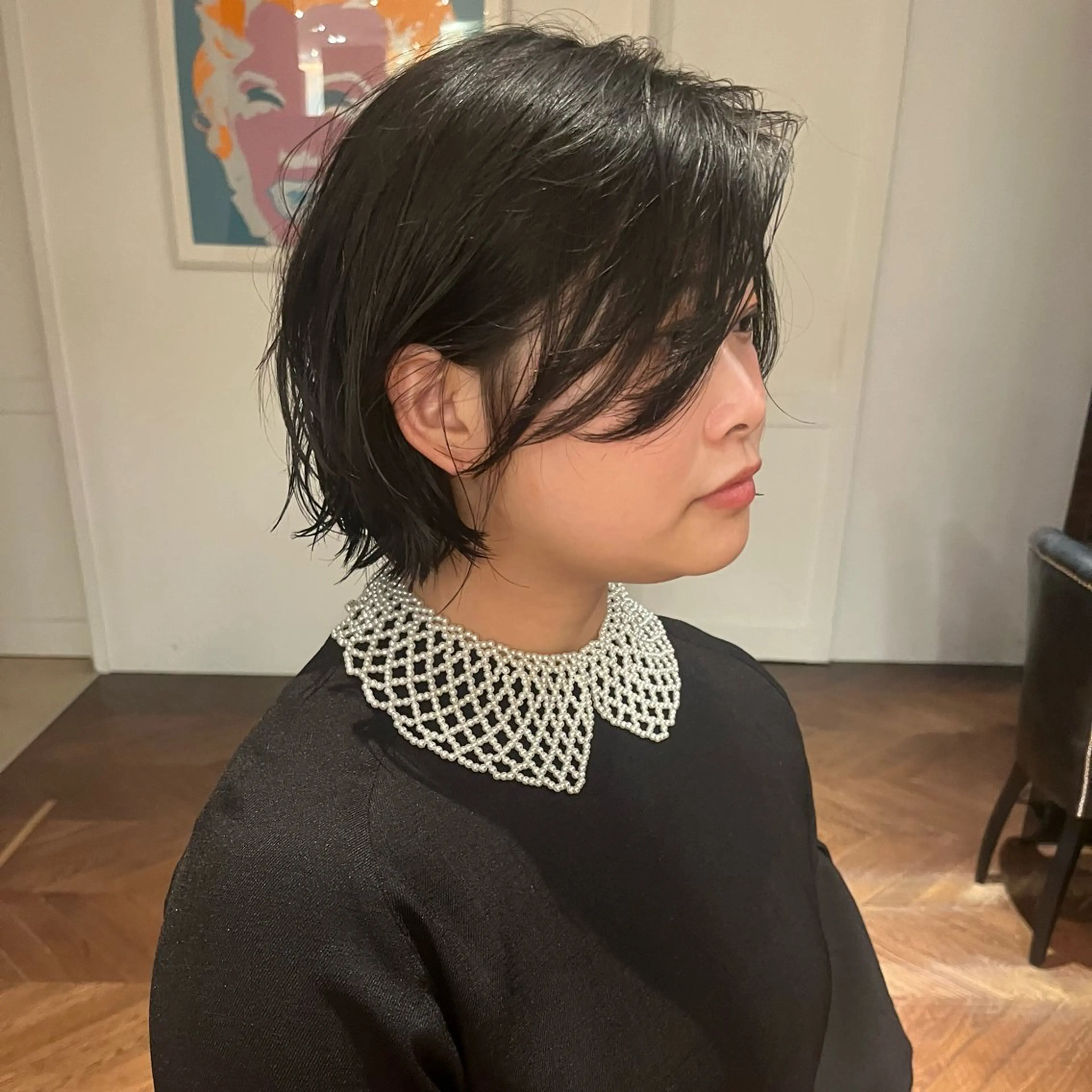 ショート ボブ 宮成 佳歩のヘアスタイル