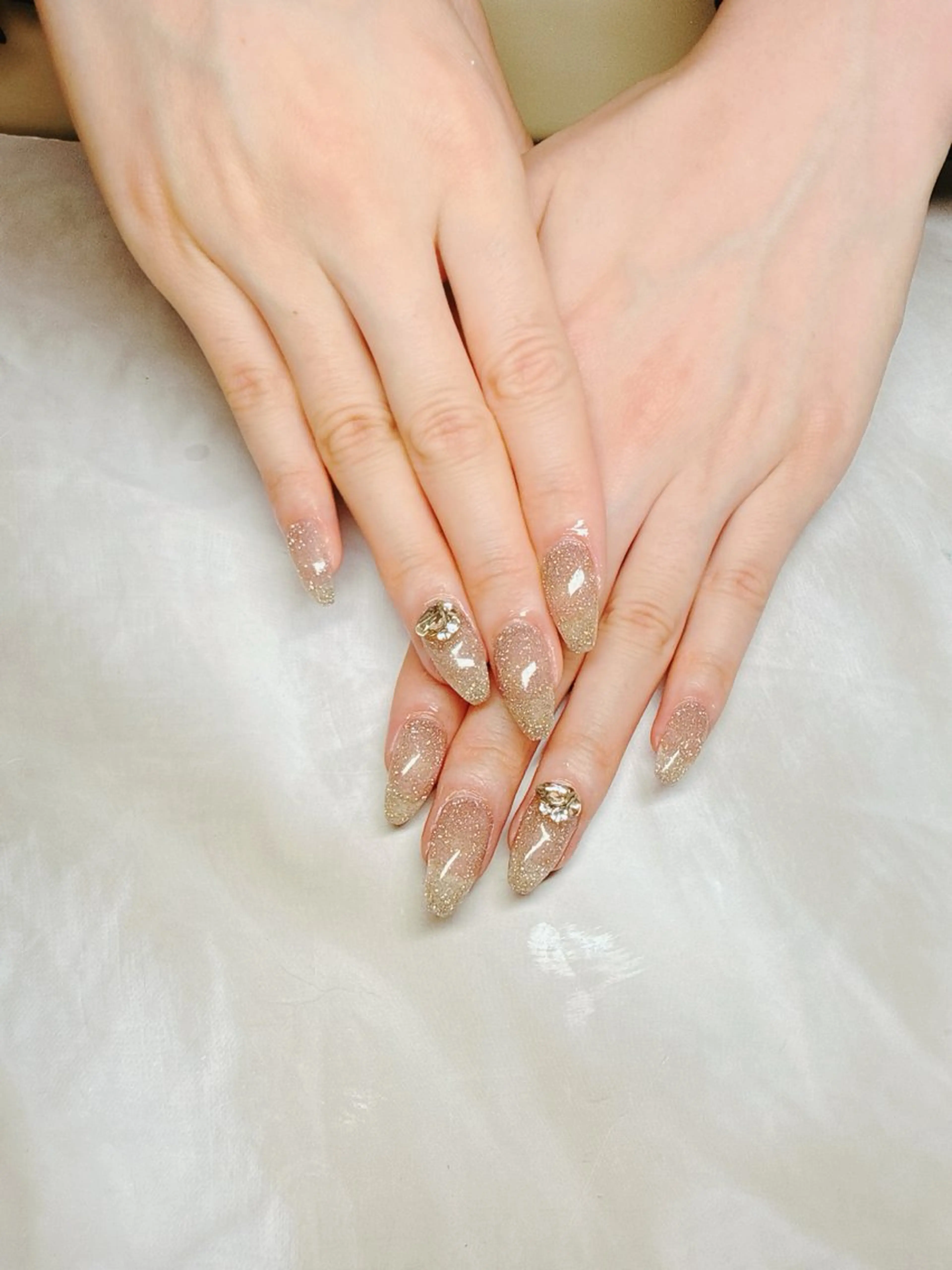 ネイル ハンドネイル le verre 久屋公園のネイルデザイン