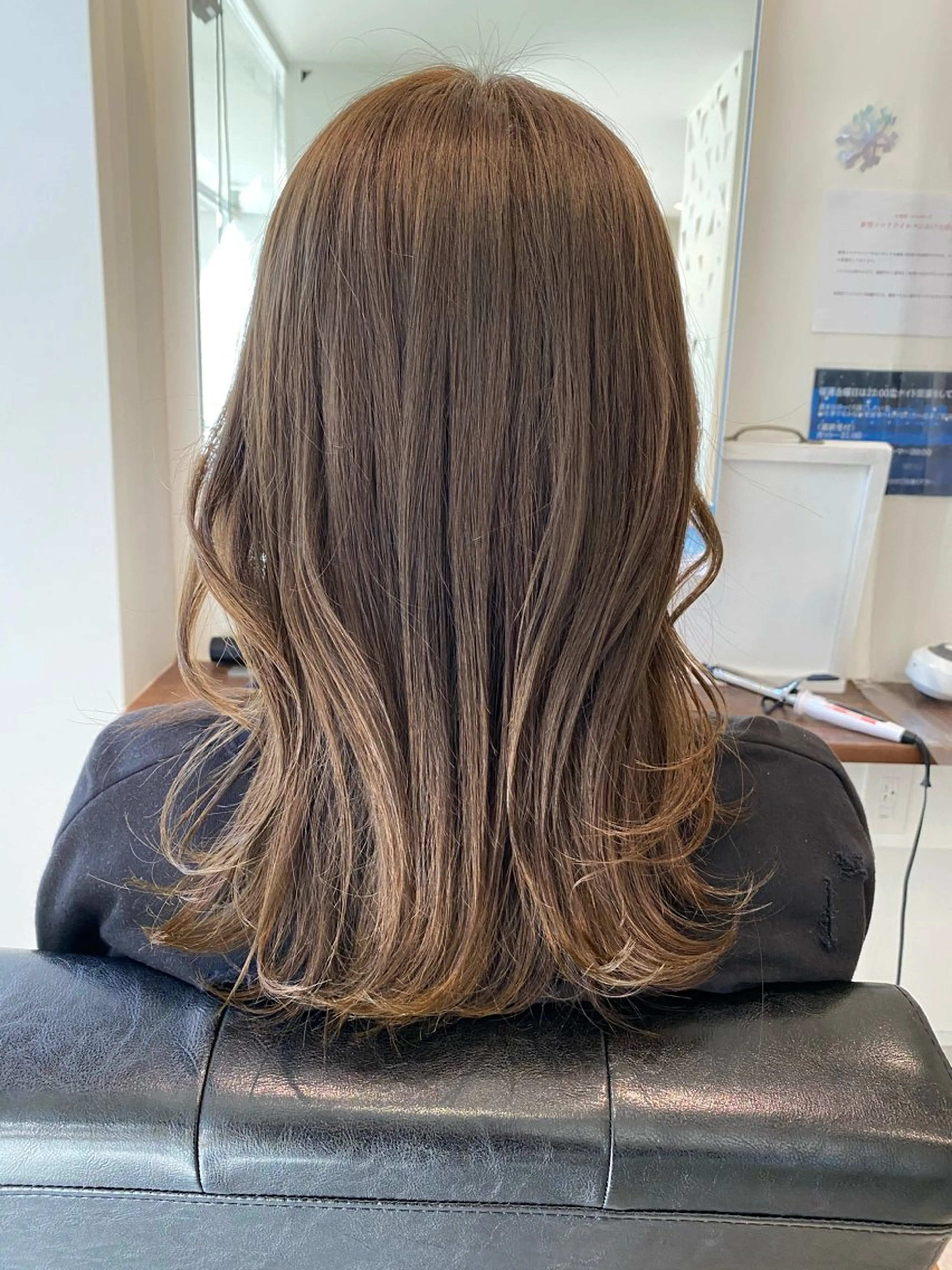 ロング カラー Rely 美空のヘアスタイル